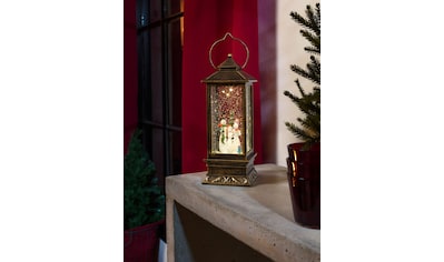 KONSTSMIDE LED Laterne »Weihnachtsdeko«, 1 flammig-flammig, LED Schneelaterne mit... kaufen