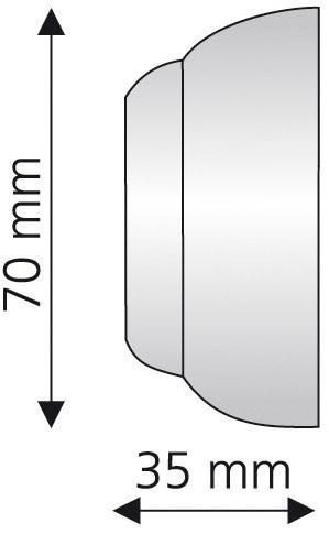 Liedeco Wandträger "Thüringen" für Gardinenstangen Ø 28 mm günstig online kaufen
