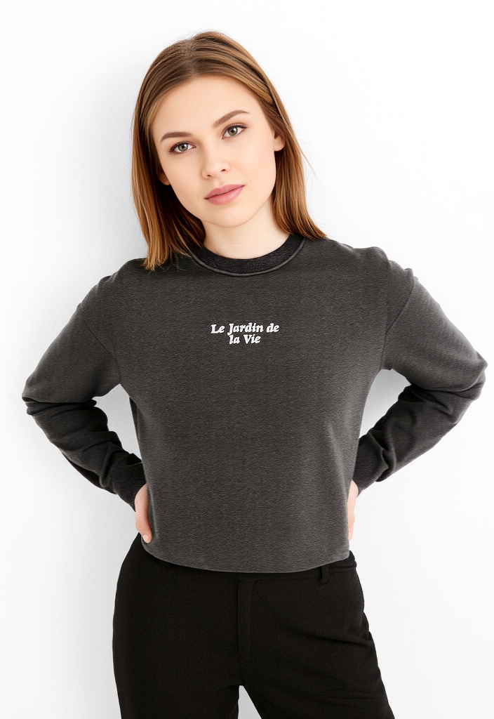 ONLY Sweatshirt "ONLLUCINDA L/S FLOWERS O-NECK UB SWT" günstig online kaufen