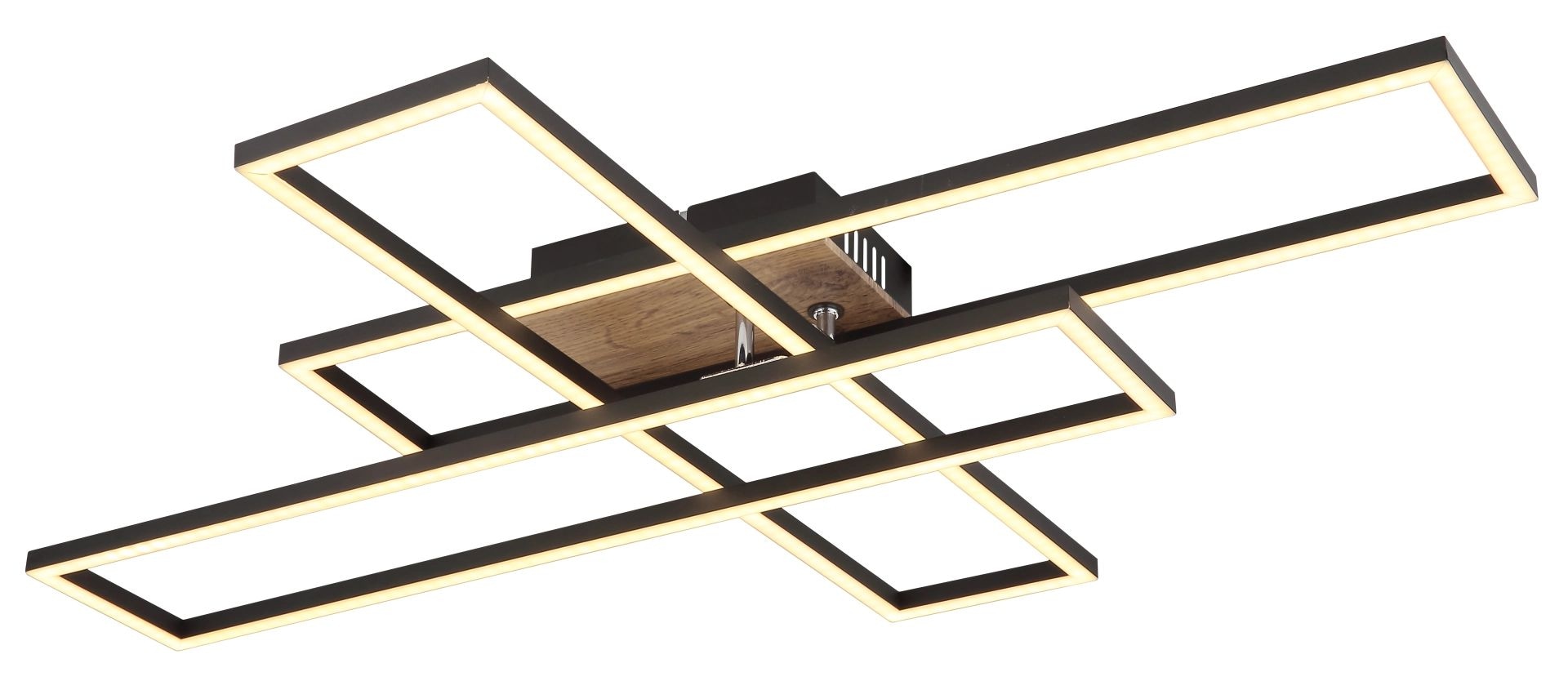 GLOBO LIGHTING LED Deckenleuchte »DAKARI«, Leuchtmittel LED-Modul | LED fest integriert, Deckenlampe, beweglich, Wohnzimmer, Schlafzimmer