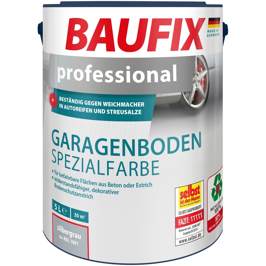 Baufix Acryl-Flüssigkunststoff »professional Garagenboden Spezialfarbe«