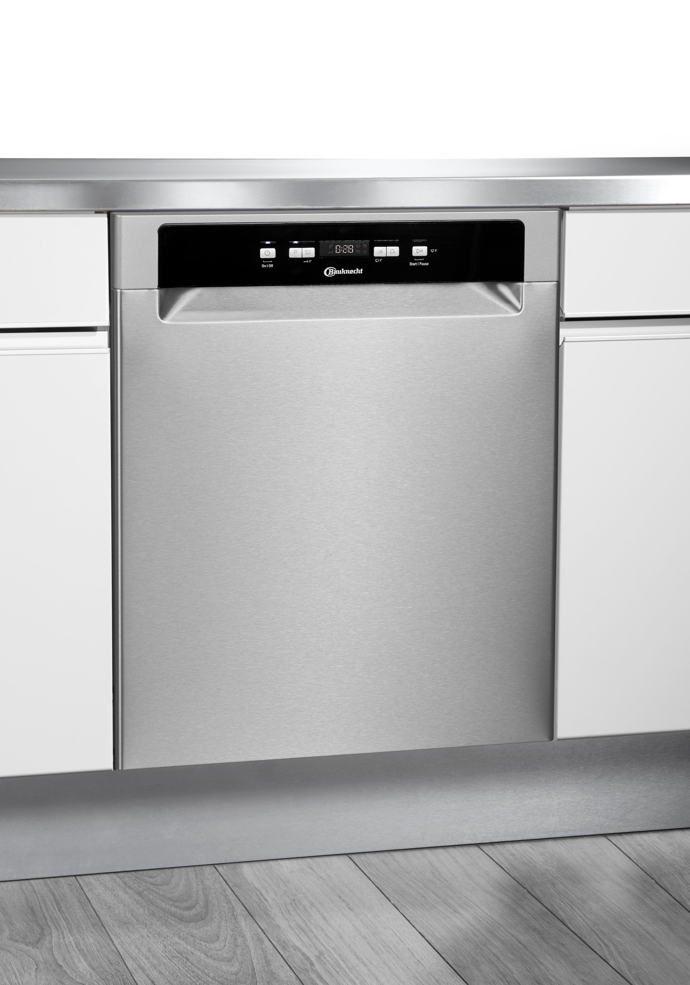 BAUKNECHT Unterbaugeschirrspüler »B0U D651A X«, 14 Maßgedecke, ActiveDry - automatisches Türöffnungssystem