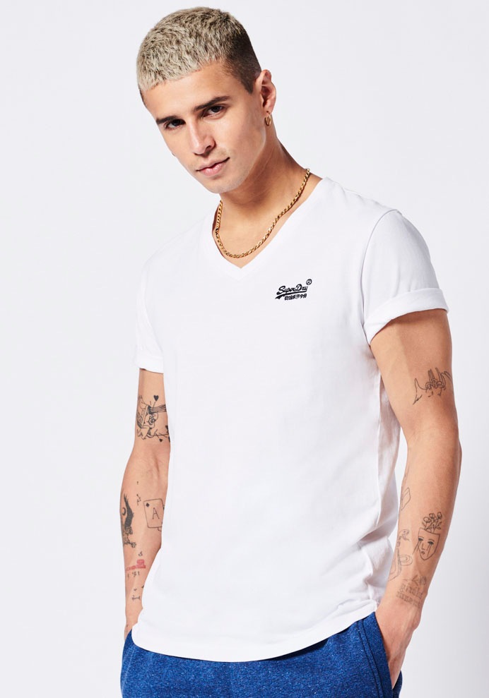 Superdry Palaidinė su V formos iškirpte »VINTAG...