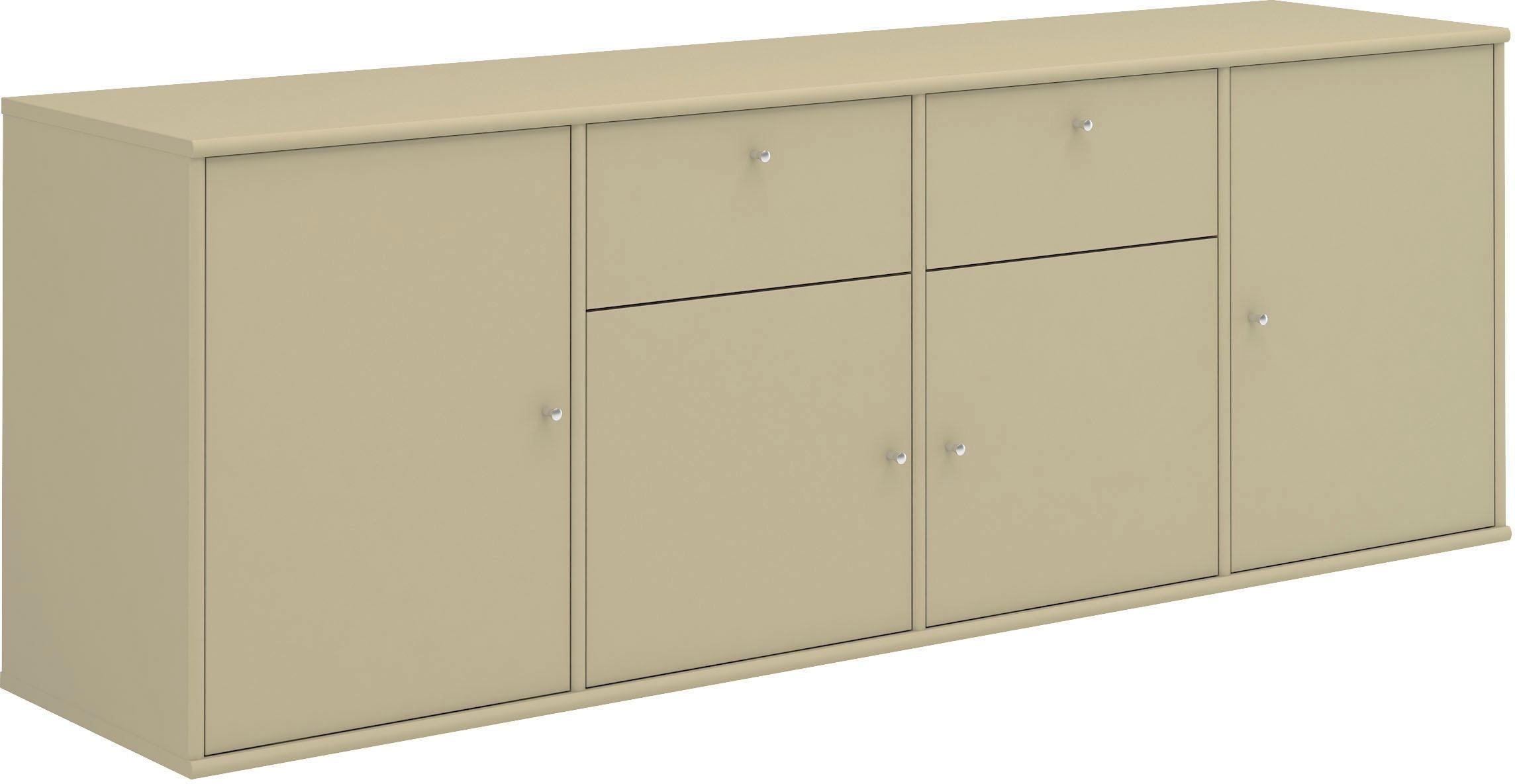 cm, mit 177 Hochwertig Furniture Schrank, B: Schubladen, hängend/stehend Sideboard montierbar«, Designmöbel »Mistral, Hammel BAUR | und anpassungsbar Türen