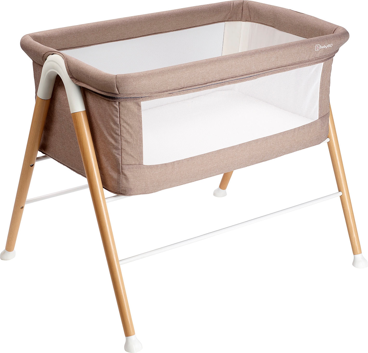 BabyGo Babybett "GoodNight, melange/beige" günstig online kaufen
