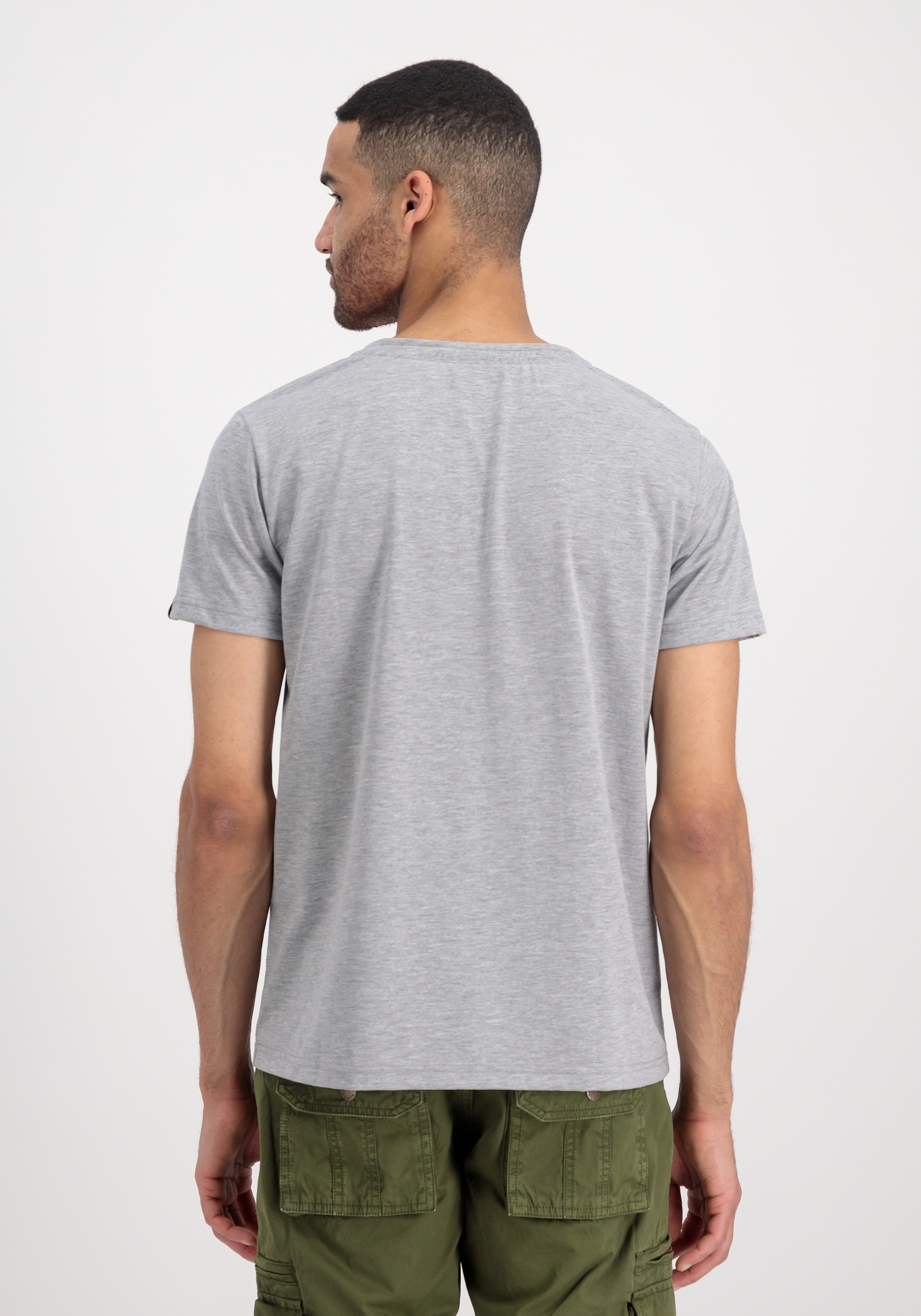 Alpha Industries T-Shirt "Alpha Industries Men - T-Shirts Basic V-Neck T Sm günstig online kaufen