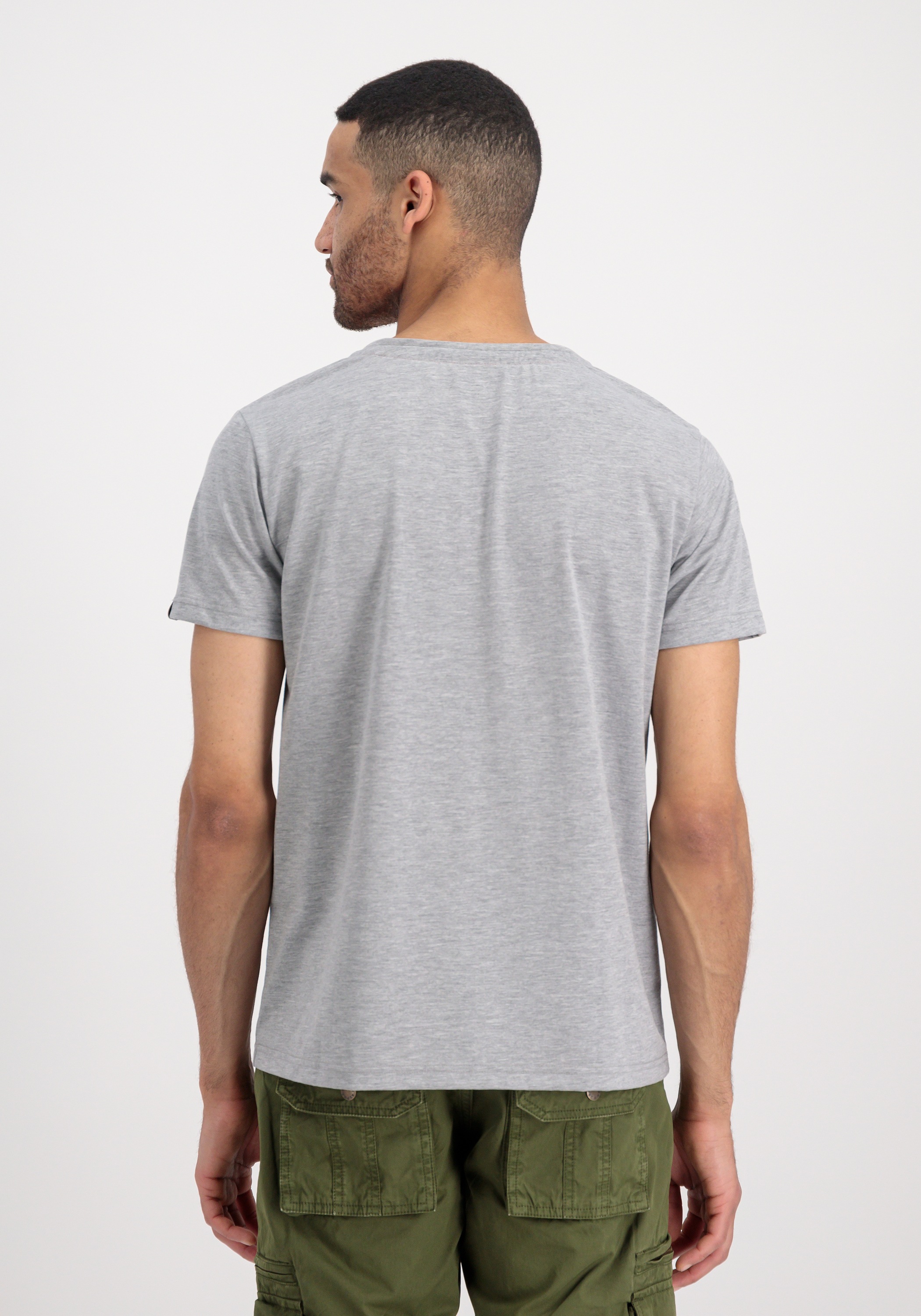 Alpha Industries T-Shirt "Basic V-Neck T-Shirt SL" günstig online kaufen