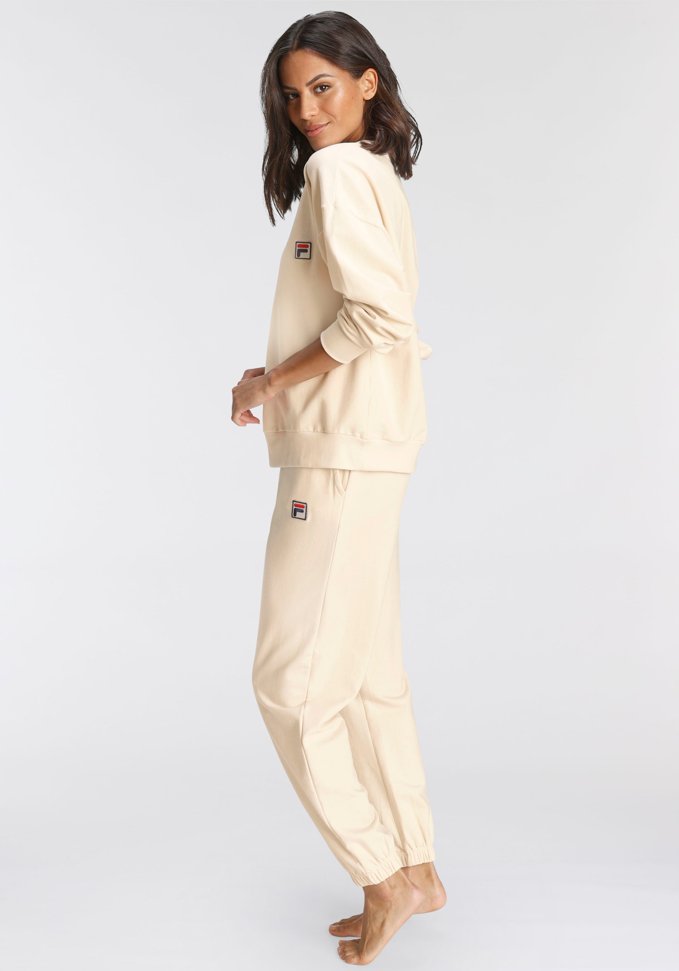 Pyjama, 1 BAUR (2 Stickerei tlg., Stück), Markenlogo kaufen Fila mit | online