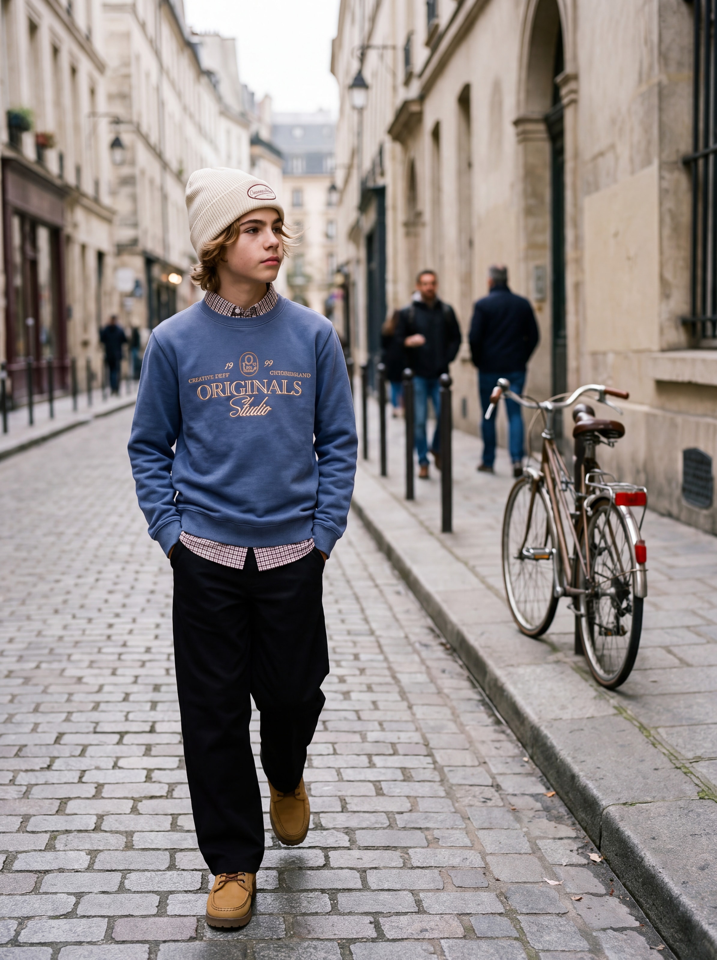 Jack & Jones Junior Schlupfhose »JPSTEVAN ELVARO JOGGER SN JNR«  Baumwolle, mit hoher Taille