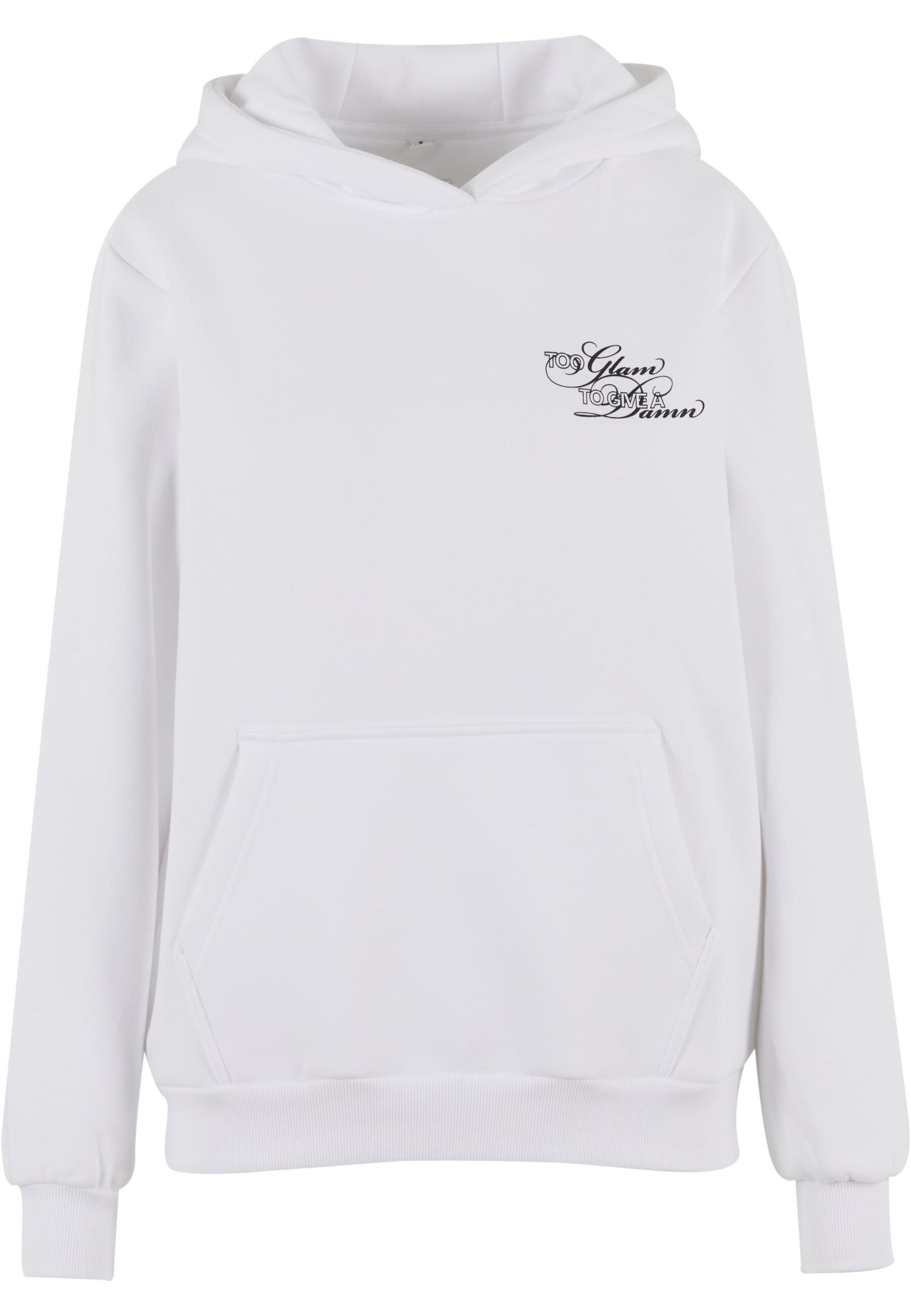 Miss Tee Kapuzenpullover "Miss Tee Give A Damn Ladies Fluffy Hoody" günstig online kaufen