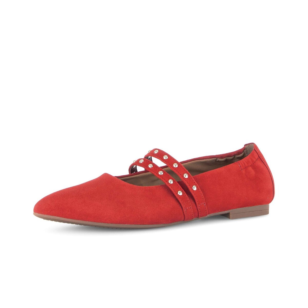 GABOR Damen Ballerina "Eleganter Ballerina", Gr. 38rot, Schuhe