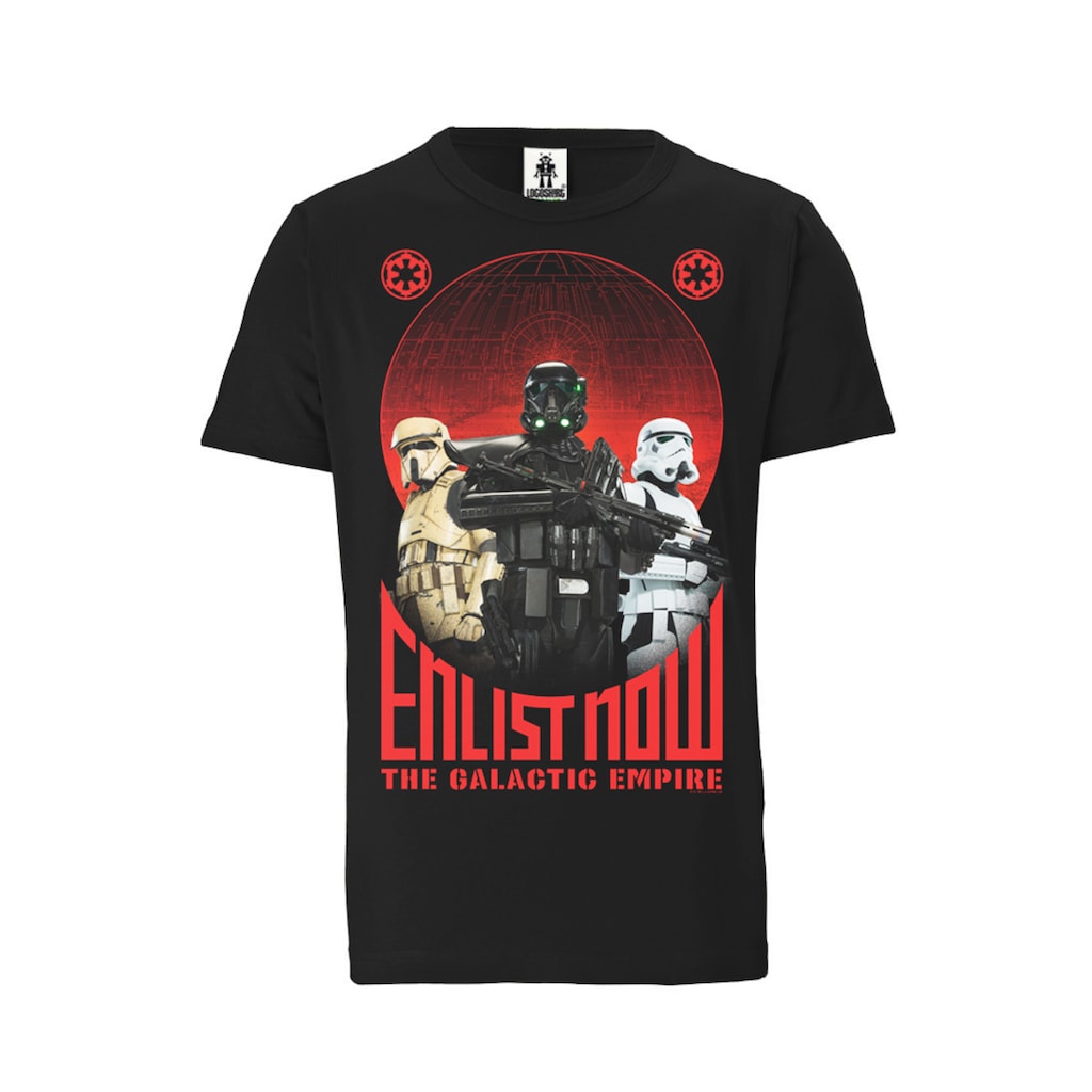 LOGOSHIRT T-Shirt »Star Wars - Galactic Empire«