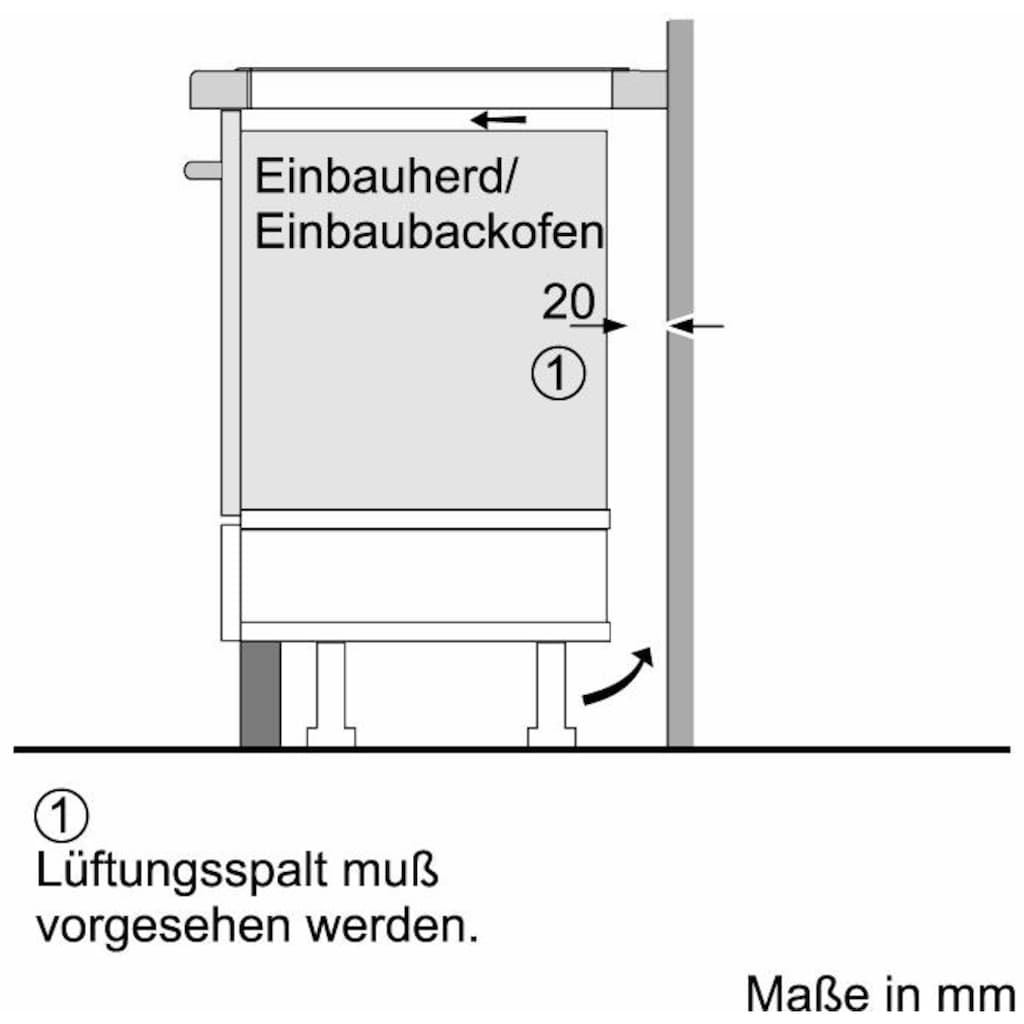 NEFF Flex-Induktions-Kochfeld von SCHOTT CERAN®, T58PT20X0