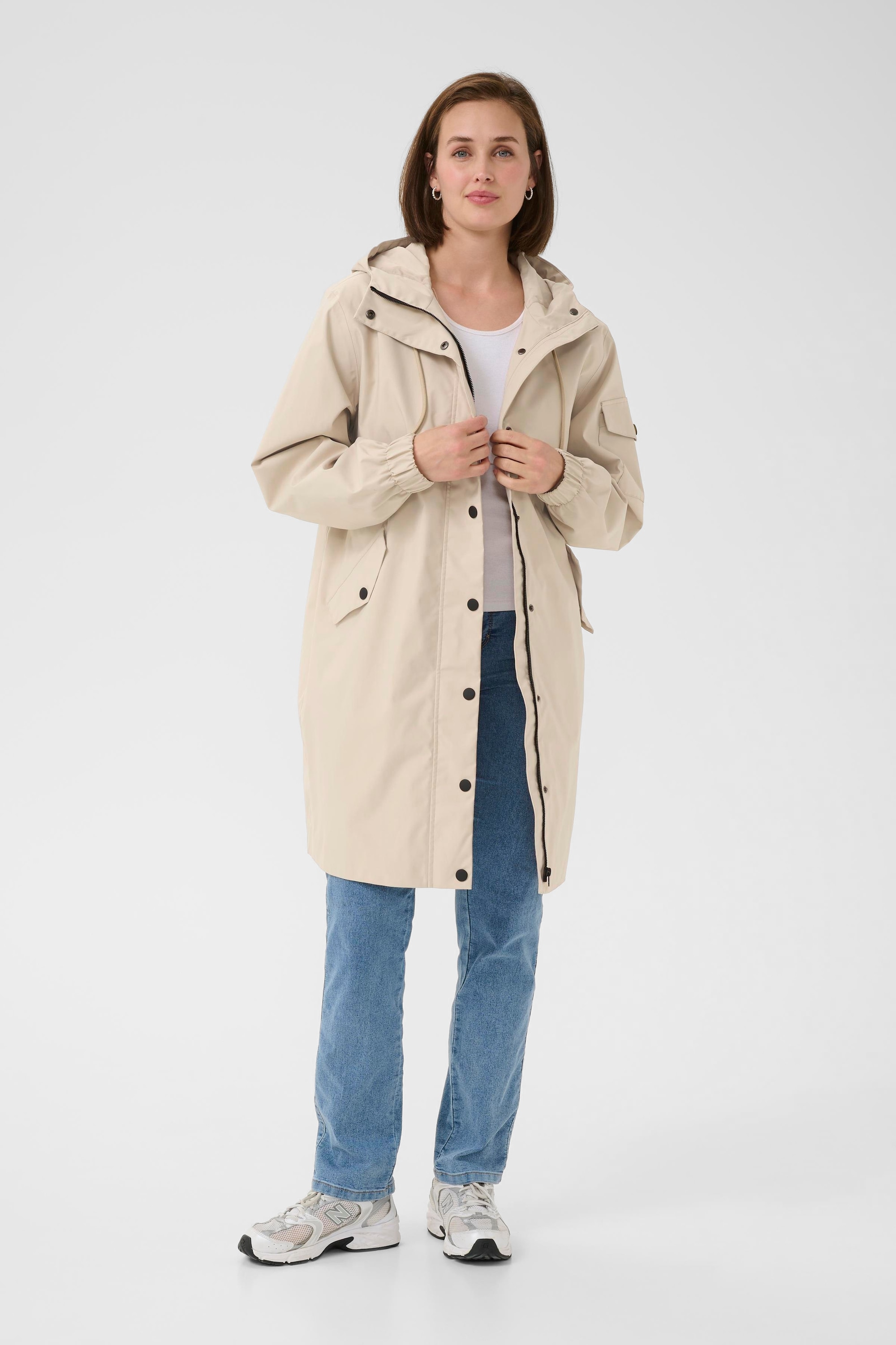KAFFE Wintermantel »Damen Jacke KAennie«