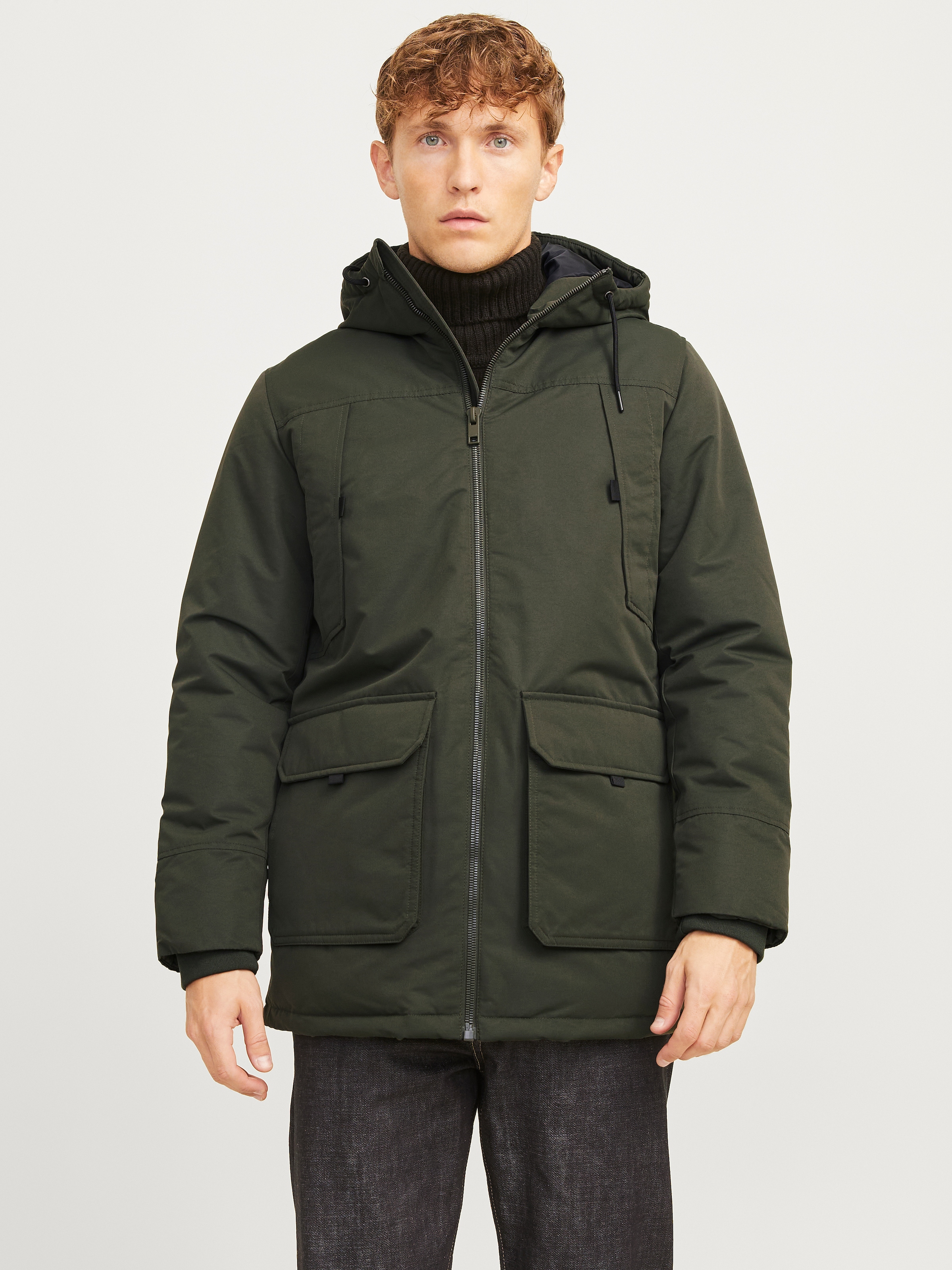 Jack & Jones Parka »JJCONSTRUCT PARKA« mit Kapuze