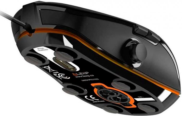 Lexip Gaming-Maus »NP93 Neptunium Alpha Gaming M« kabelgebunden