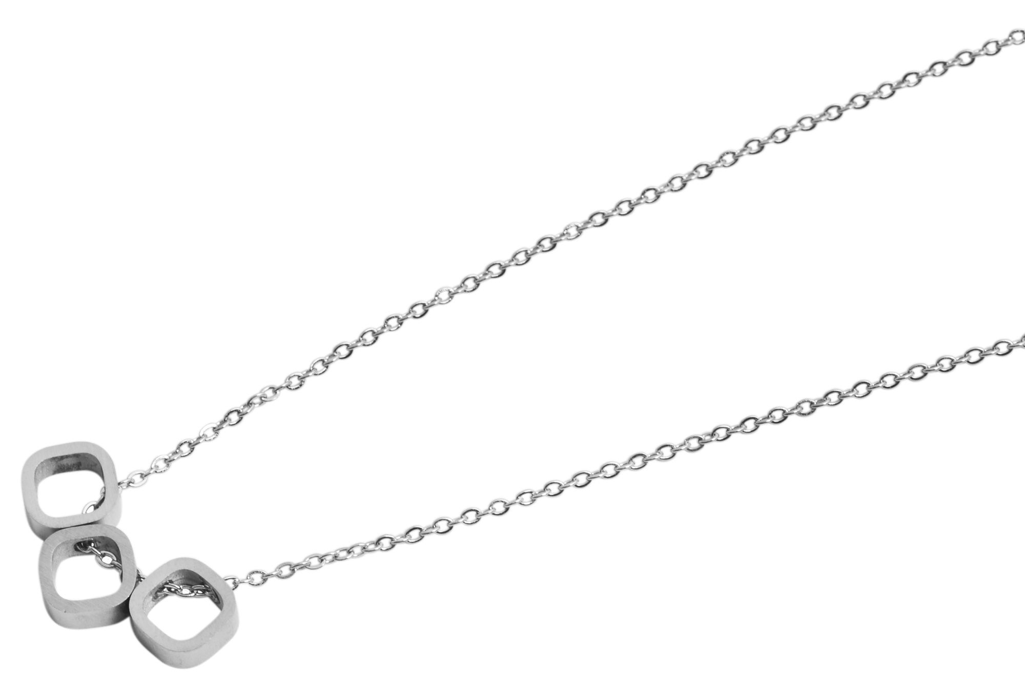 Adelia´s Kette ohne Anhänger »Damen Halskette – Ankerkette aus Edelstahl 43 cm« Zum Verschenken – passend für viele Anlässe