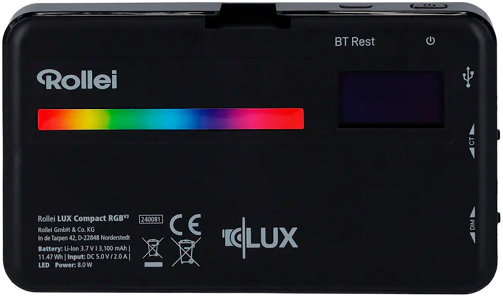 Rollei Blitzgerät »LUX Compact RGB«
