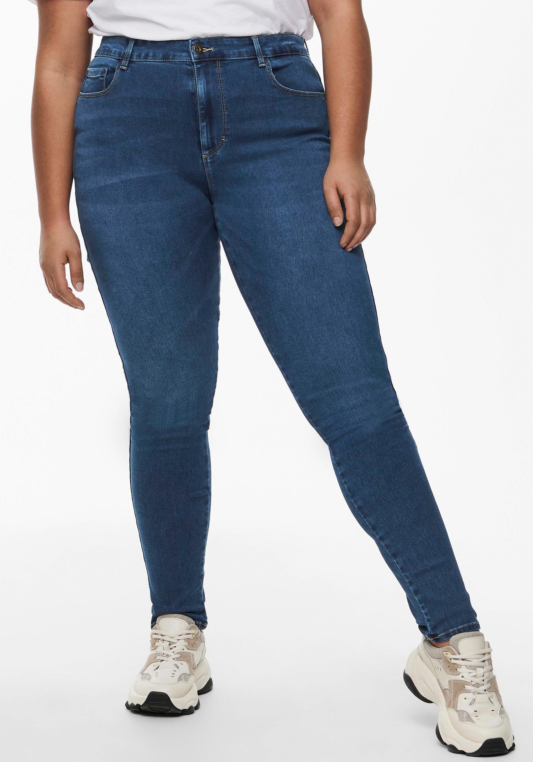 ONLY | CARMAKOMA für HW bestellen DNM« High-waist-Jeans BAUR »CARAUGUSTA SK