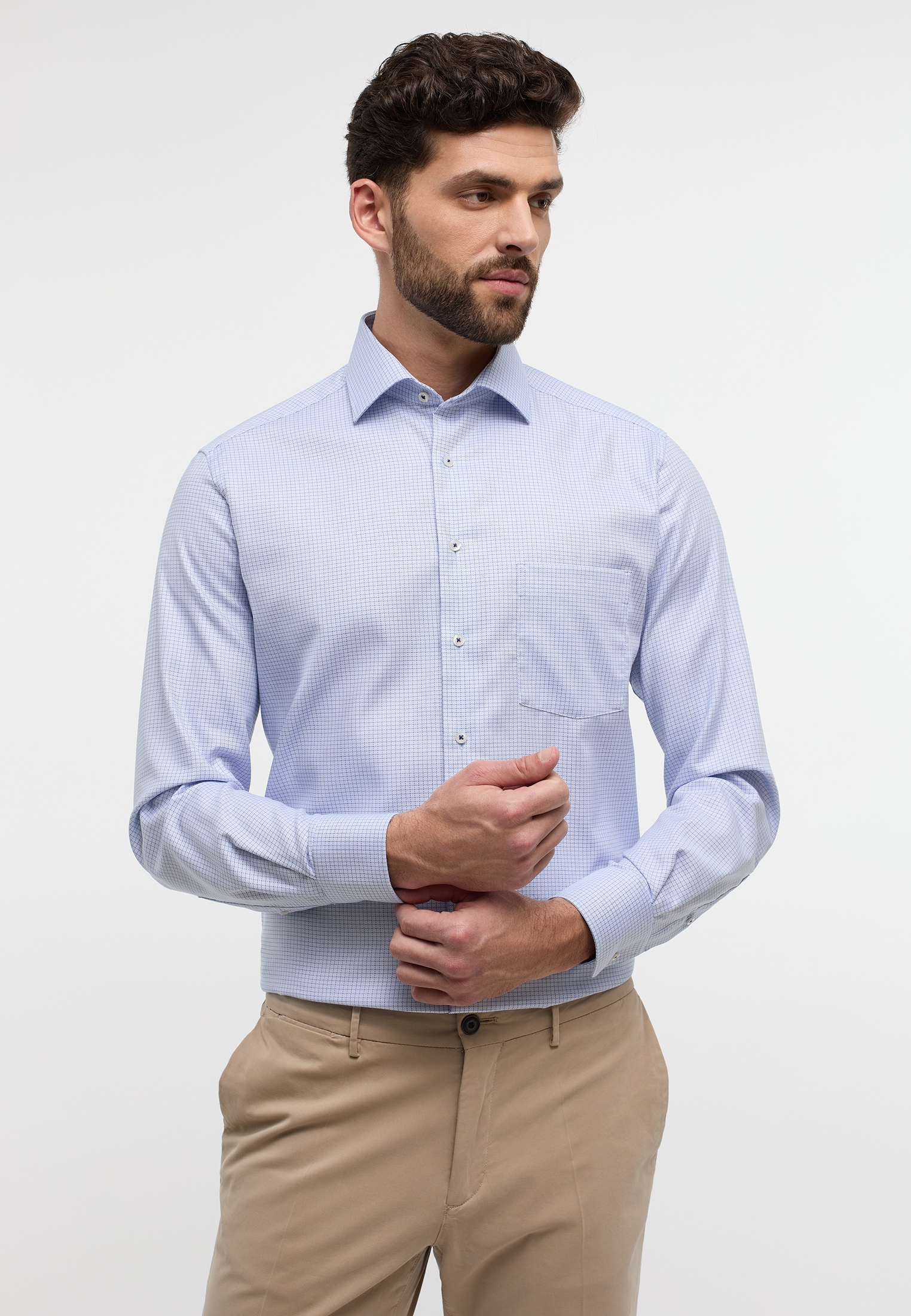 Eterna Langarmhemd "MODERN FIT" günstig online kaufen