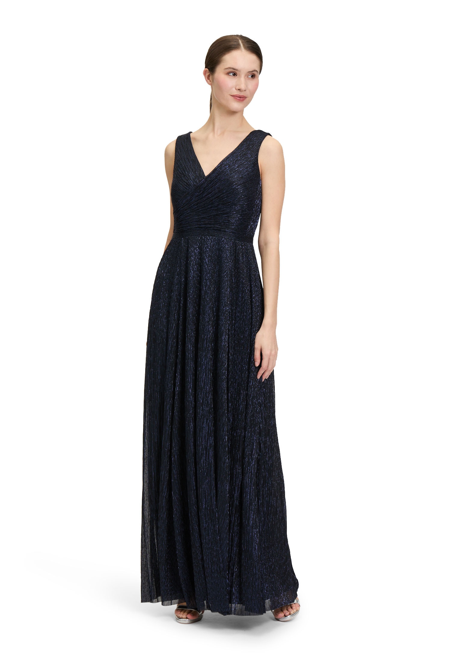 Vera Mont Abendkleid "Vera Mont Damen Abendkleid mit Plissee", Material günstig online kaufen