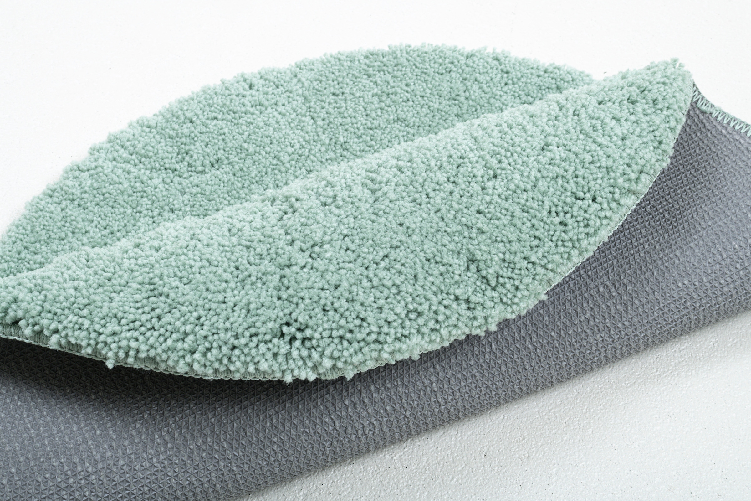 TOM TAILOR HOME Badematte »Cozy Bath UNI«, rutschhemmend beschichtet, fußbodenheizungsgeeignet, Badteppich, Uni Farben, rechteckig, rund und oval erhältlich