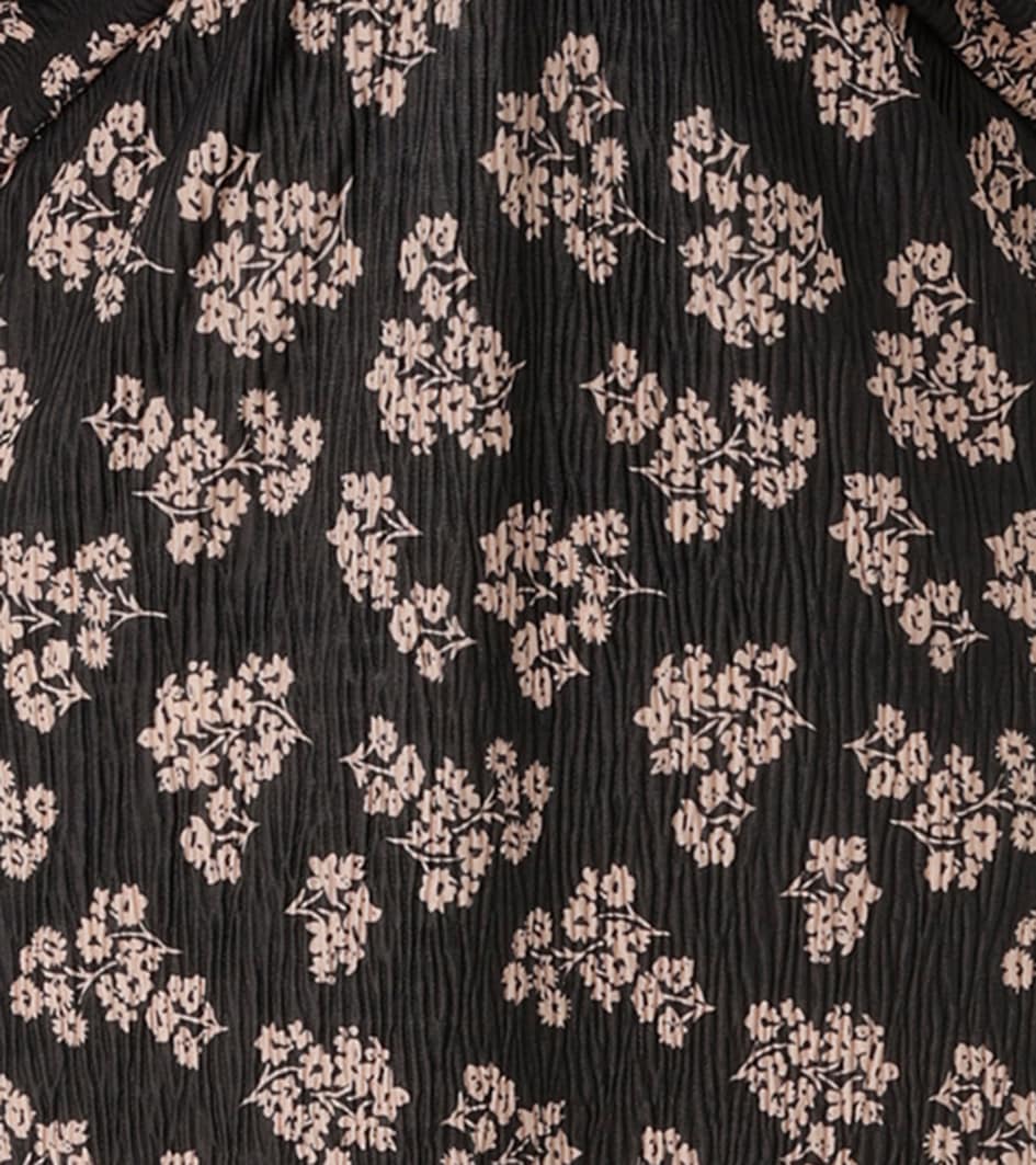 Aniston SELECTED Jerseykleid plissierter Jerseyware und geknotete Wickeloptik - NEUE KOLLEKTION