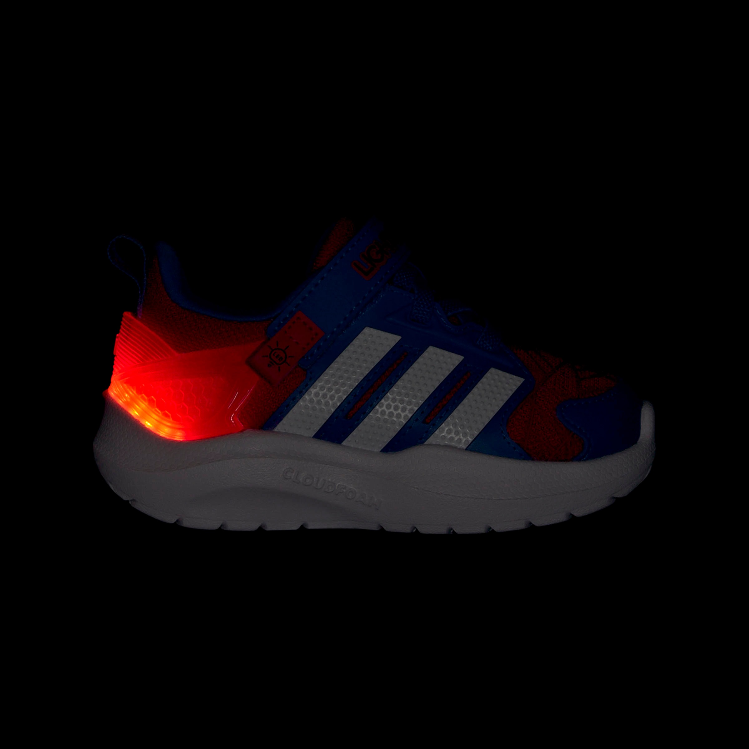 adidas Sportswear Sneaker »ADIDAS MARVEL LIGHTORAMA SPIDER-MAN  FÜR BABYS UND KLEINKINDER«  für Kinder, mit Blink Funktion