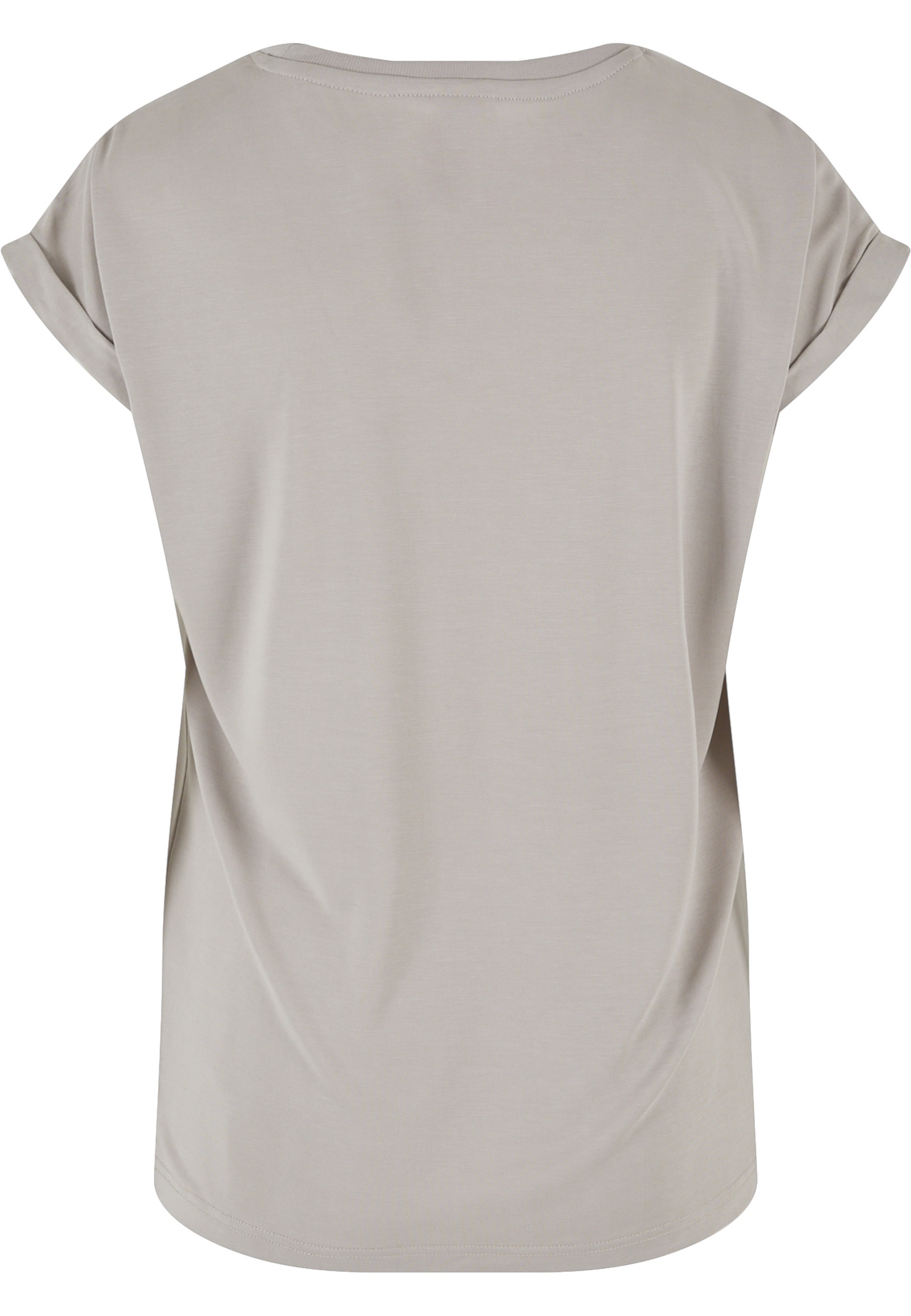 URBAN CLASSICS Kurzarmshirt »Urban Classics Damen Ladies Modal Extended Shoulder Tee« 1 Stk.