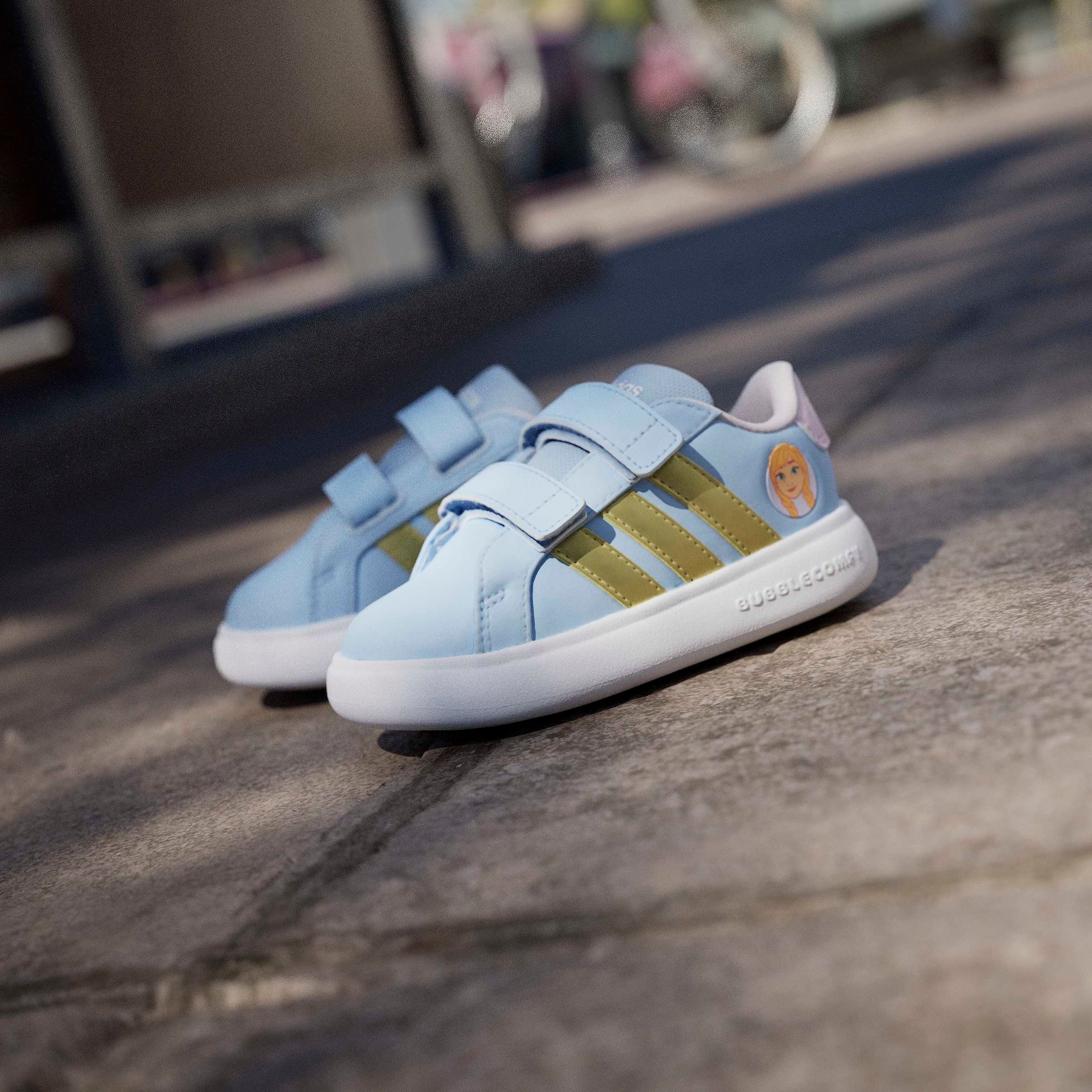 adidas Sportswear Klettschuh »ADIDAS DISNEY FROZEN GRAND COURT 3.0  FÜR BABYS UND KLEINKINDER«  Frozen