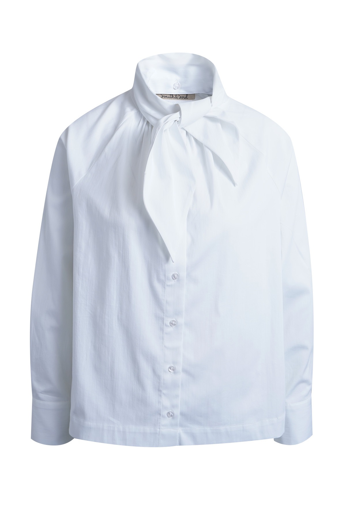 Smith & Soul Langarmbluse mit Baumwolle