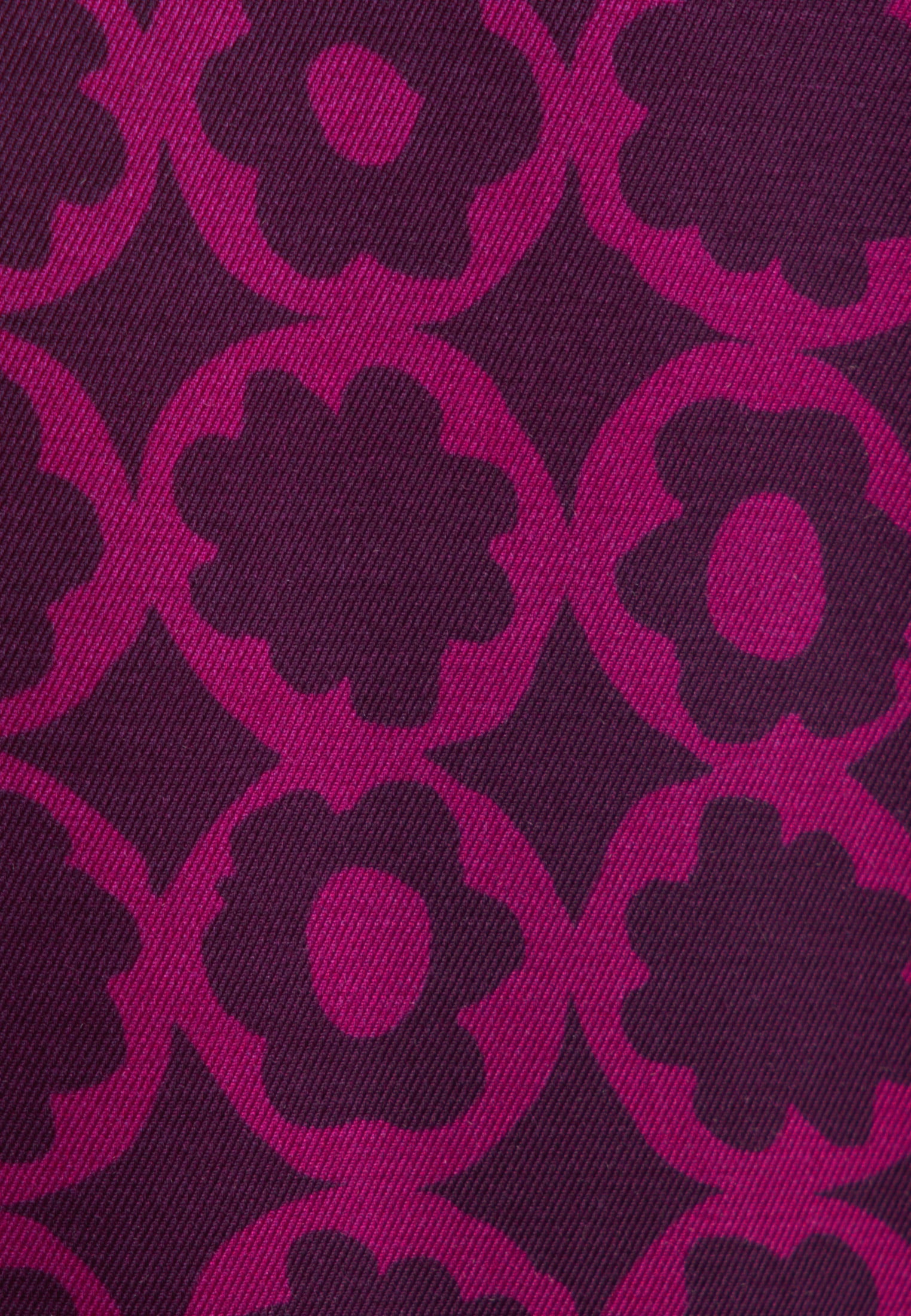 seidensticker Sommerkleid »Schwarze Rose«, 3/4-Arm Rundhals Druck