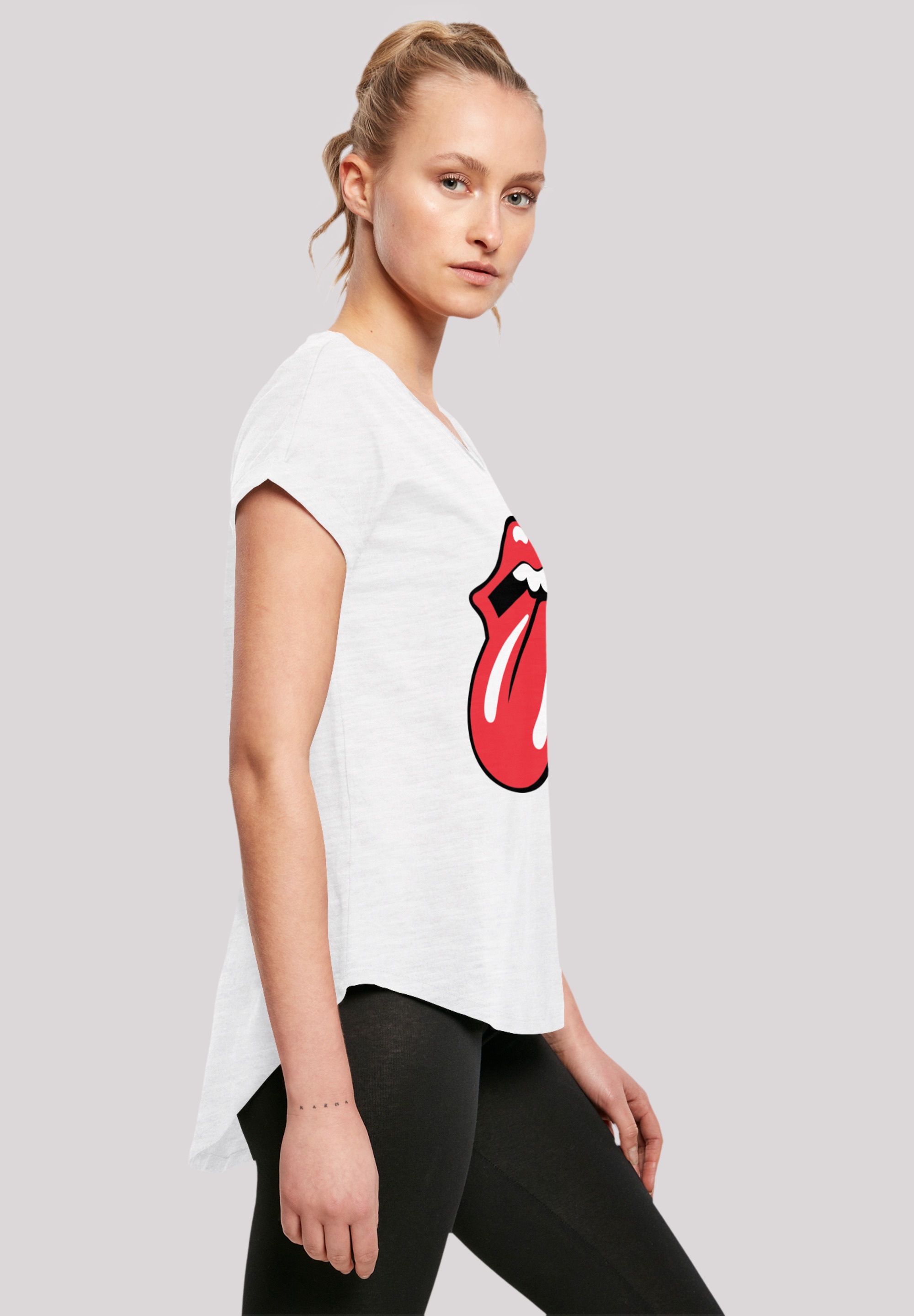 F4NT4STIC T-Shirt »The Rolling Stones Zunge«, Premium Qualität