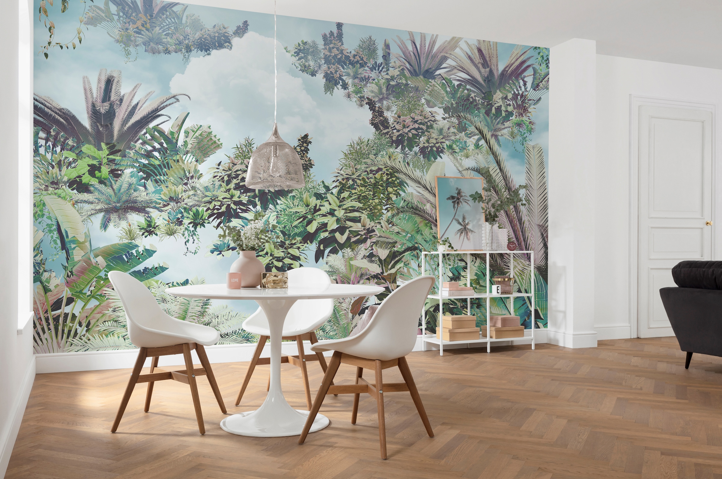 Komar Vliestapete »Vlies  - Tropical Heaven - Größe 368 x 248 cm« bedruckt glatt Wohnzimmer, Schlafzimmer