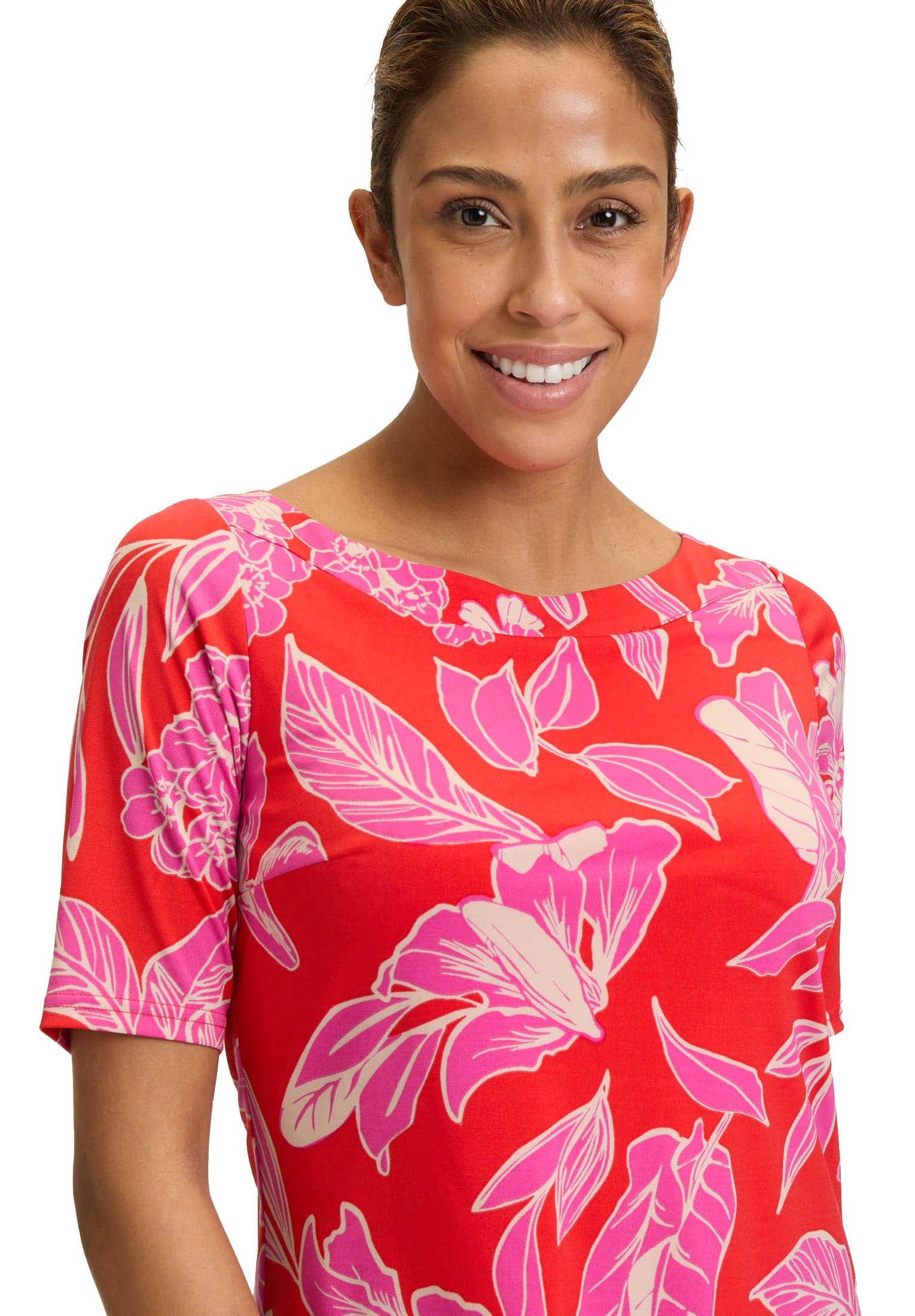 Betty Barclay Sommerkleid »Betty Barclay Damen Stufenkleid kurzarm«, Druck