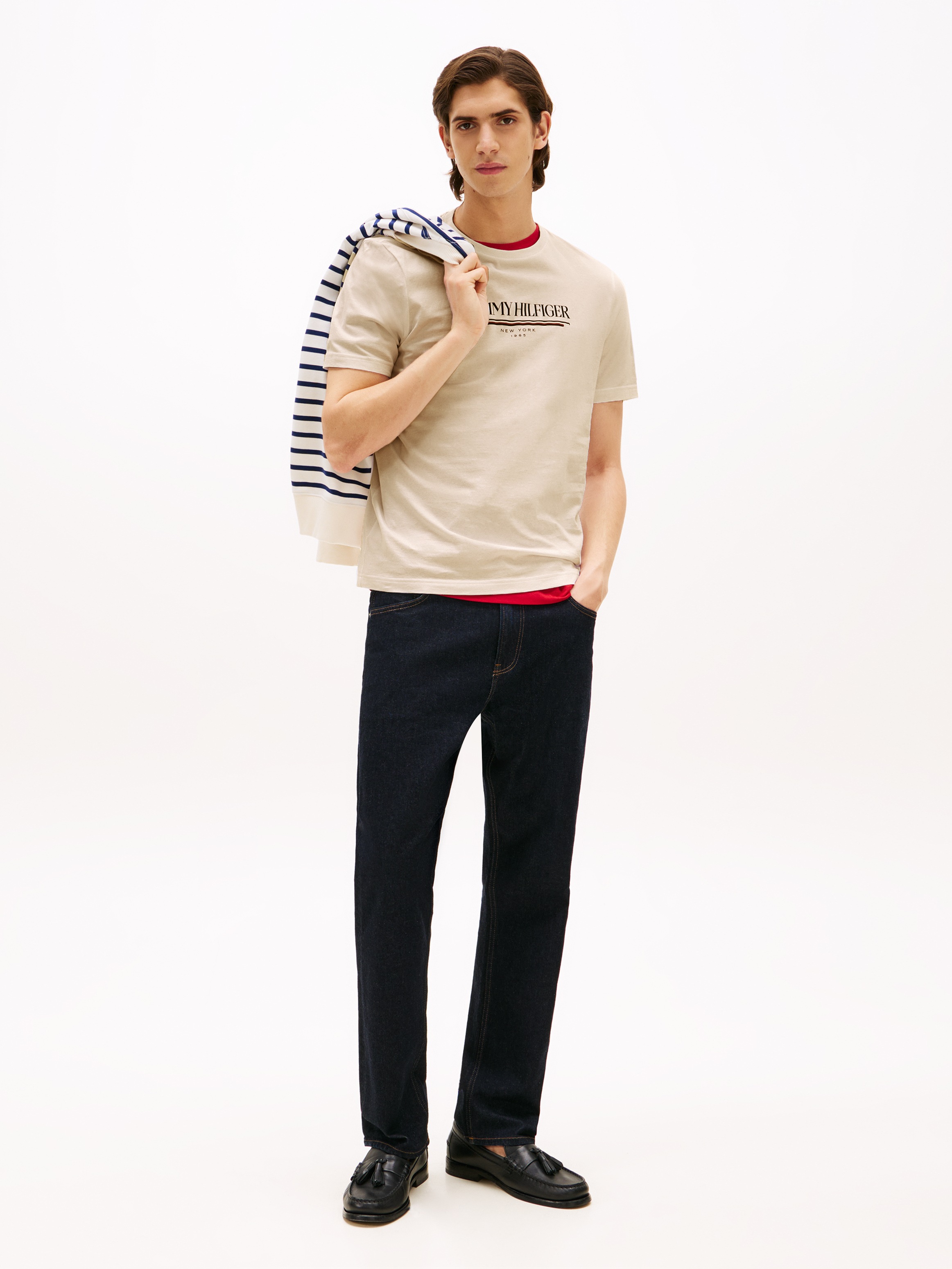 Tommy Hilfiger T-Shirt "BRAND LOVE HILFIGER TEE" günstig online kaufen