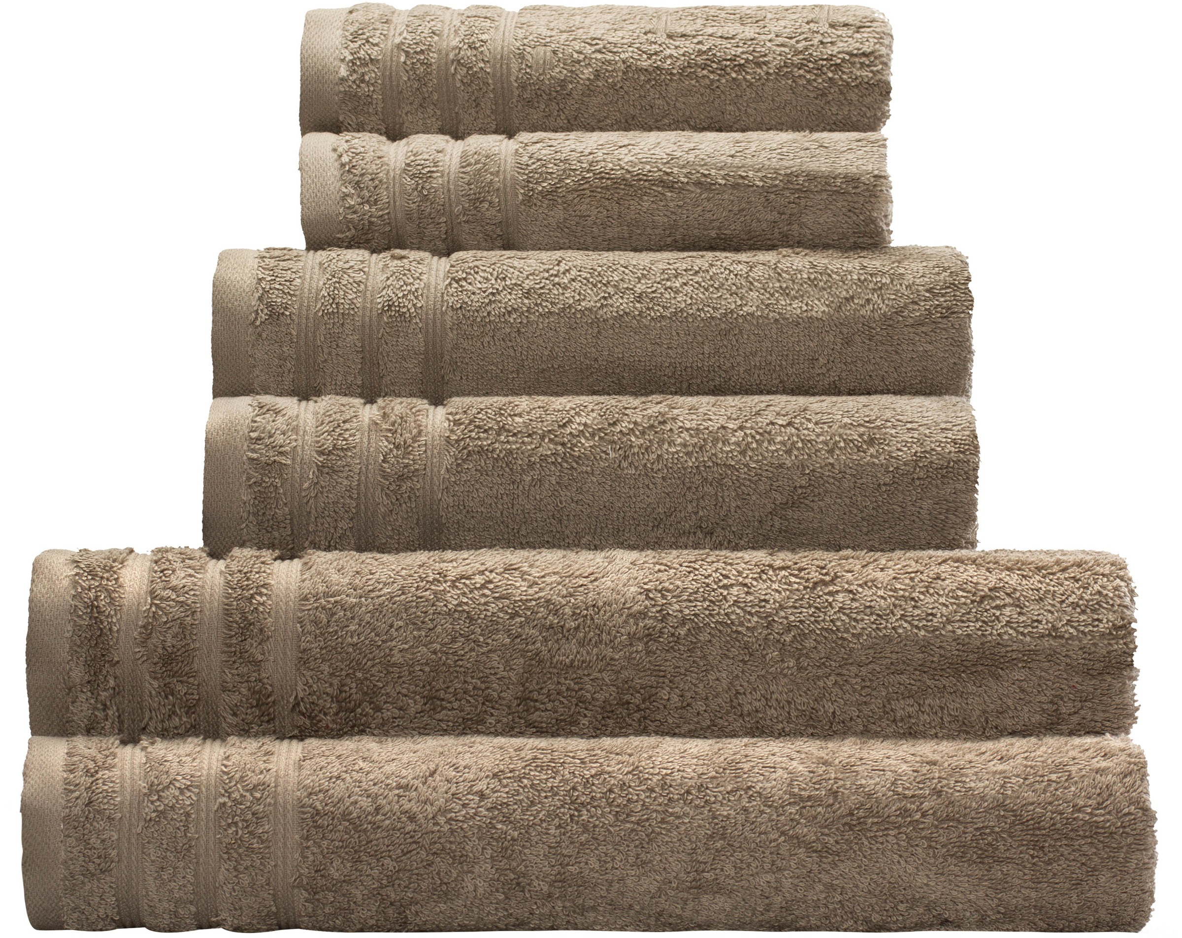 Kleine Wolke Handtücher "Royal, 1 Stück (50/100 cm)" Uni Farben, mit Bordür günstig online kaufen