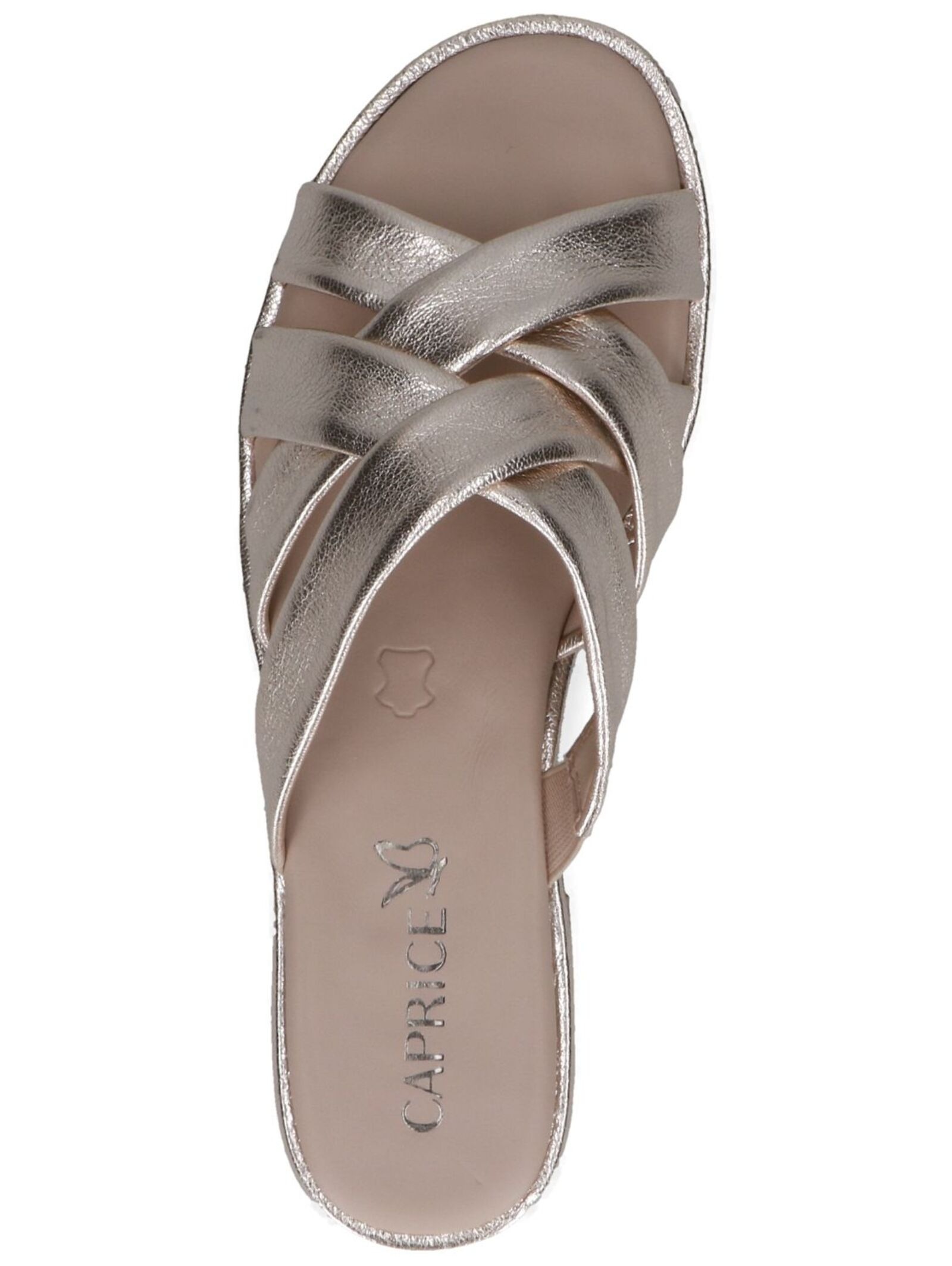 Caprice Damen Pantolette Grau 39 2