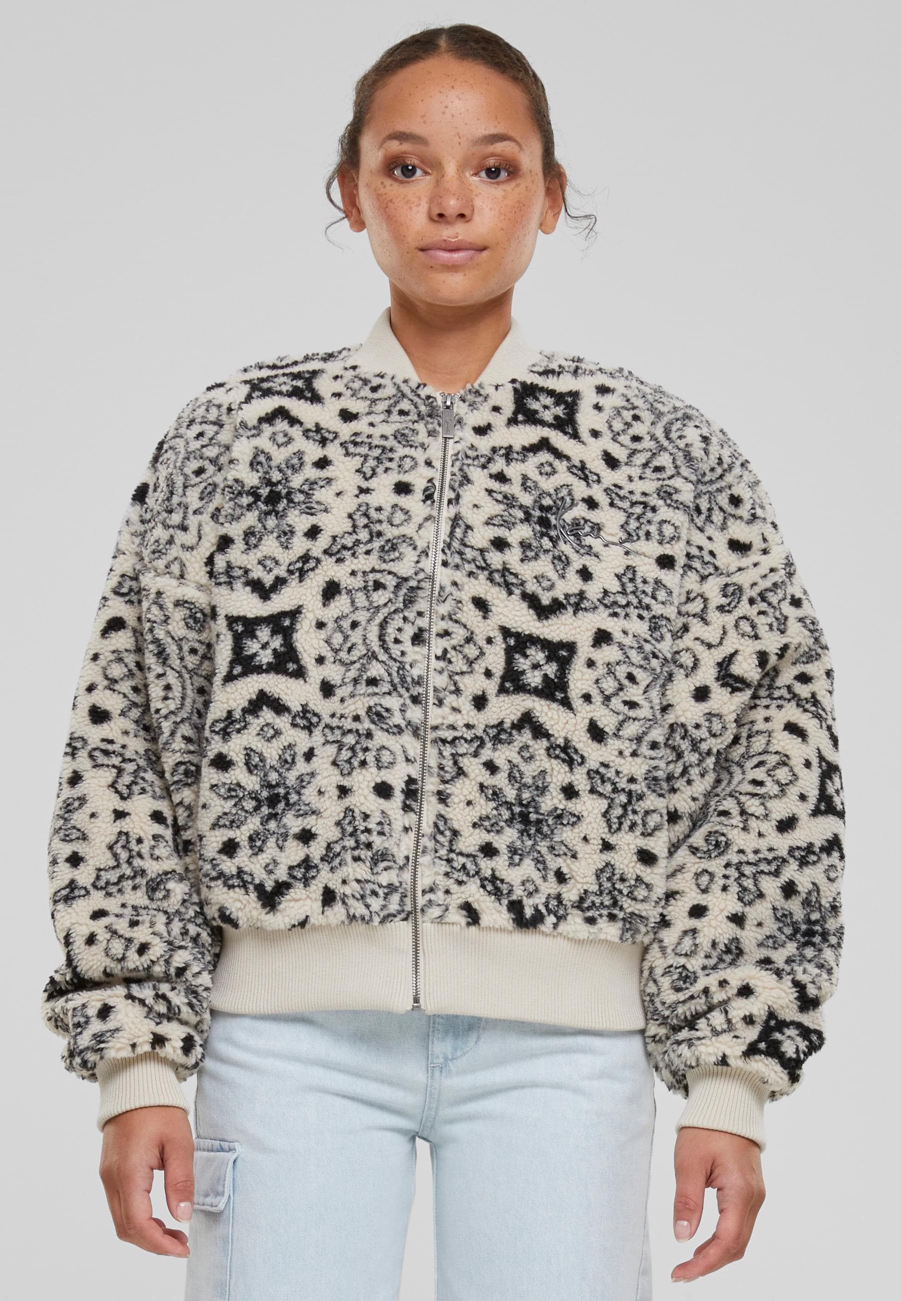 Karl Kani Bomberjacke »Karl Kani Damen«, (1 St.), ohne Kapuze
