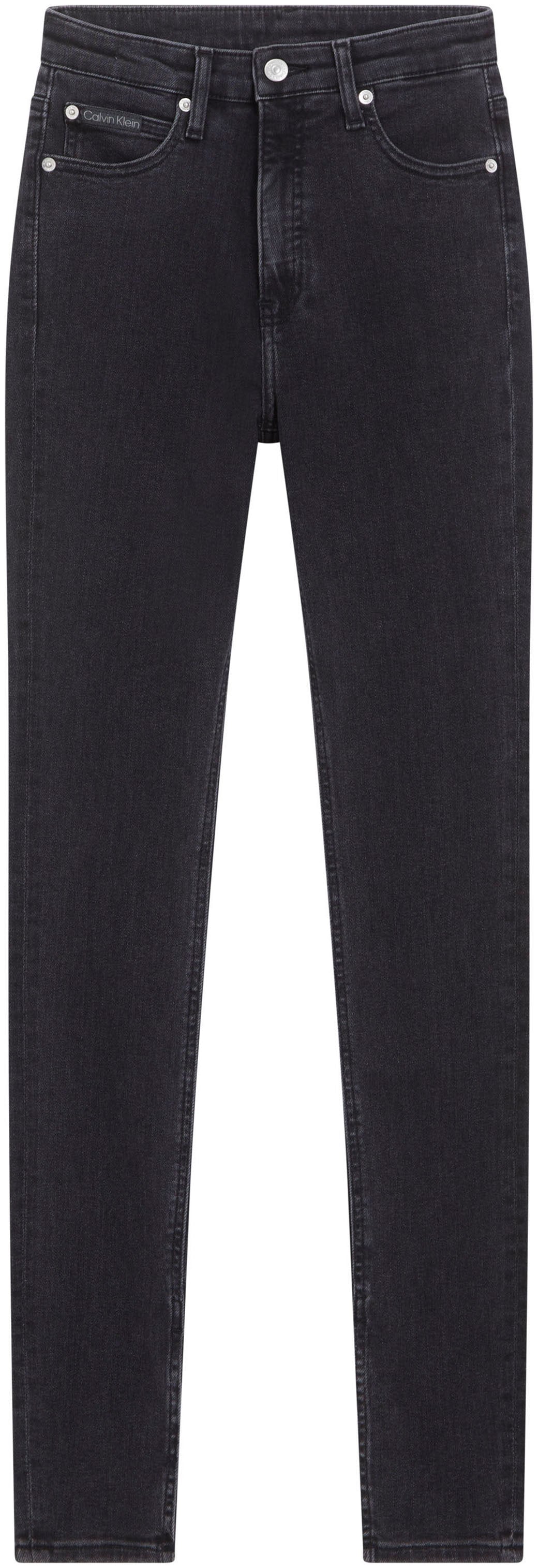 Calvin Klein Jeans Skinny-fit-Jeans »HIGH RISE SUPER SKINNY«, mit stoned wash Optik, mit Coinpocket