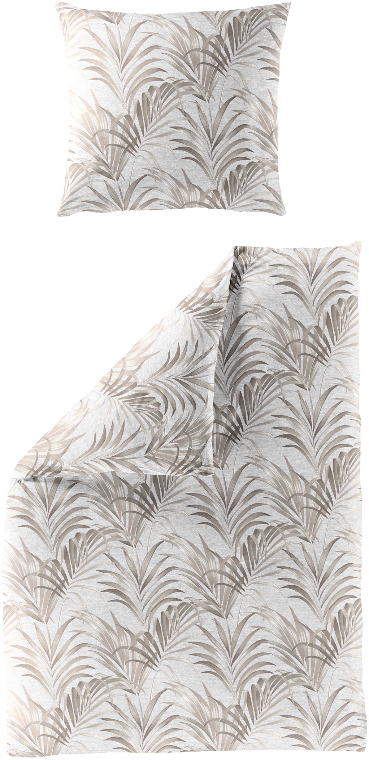 BIERBAUM Bettwäsche "4131" 2 Stk. Mako-Satin, 100 % Baumwolle, pflegeleicht günstig online kaufen