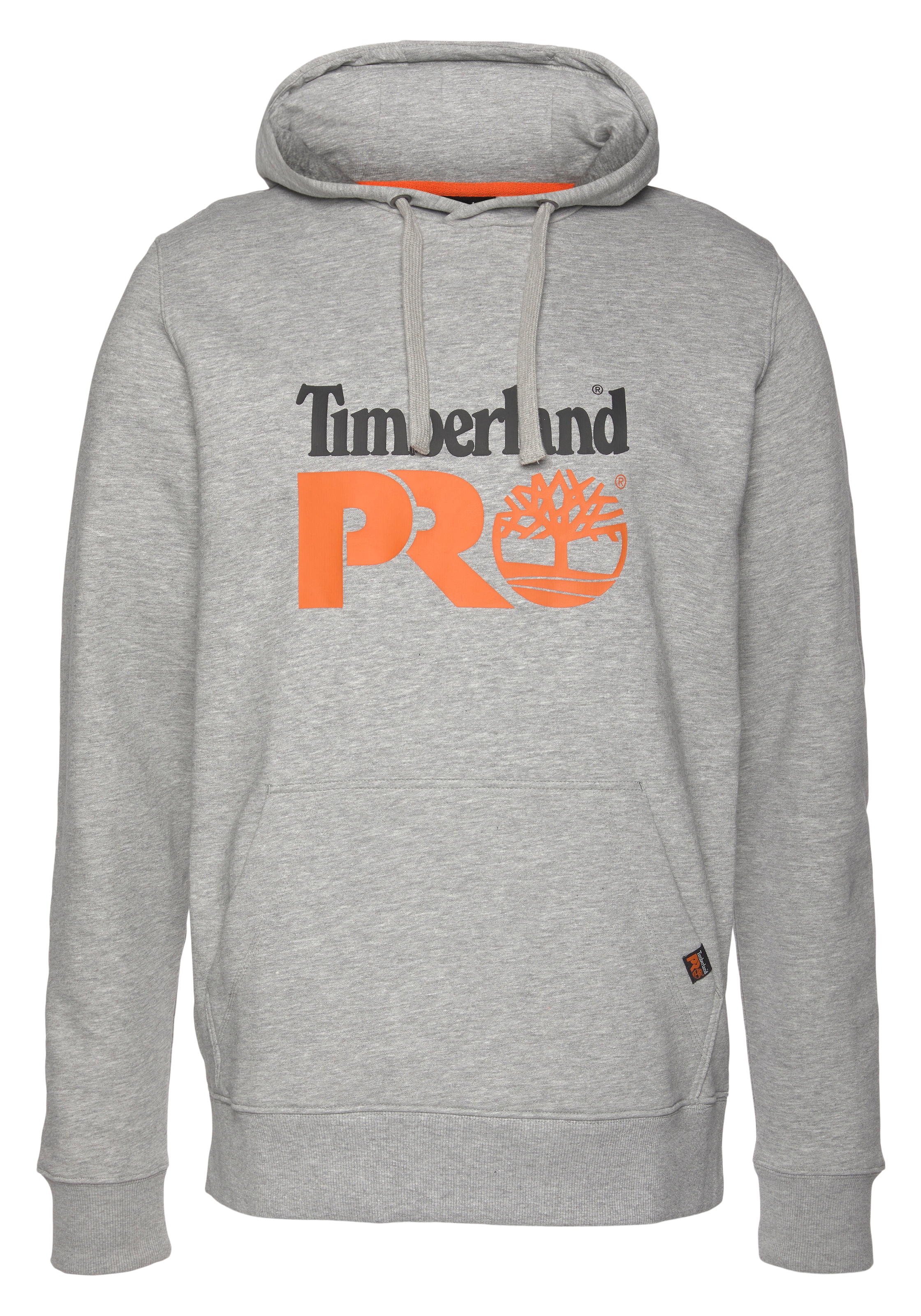 Timberland Pro Hoodie, robuster Stoff, Kängurutasche, Kapuze mit Kordelzug