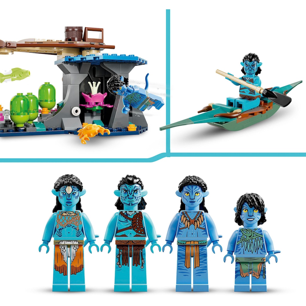 LEGO® Konstruktionsspielsteine »Das Riff der Metkayina (75578), LEGO® Avatar«, (528 St.)