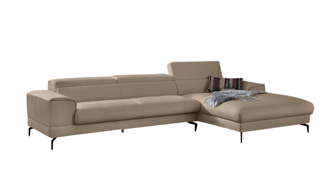 W.SCHILLIG Ecksofa "piedroo, Designsofa mit tollem Sitzkomfort, bequem, L-F günstig online kaufen
