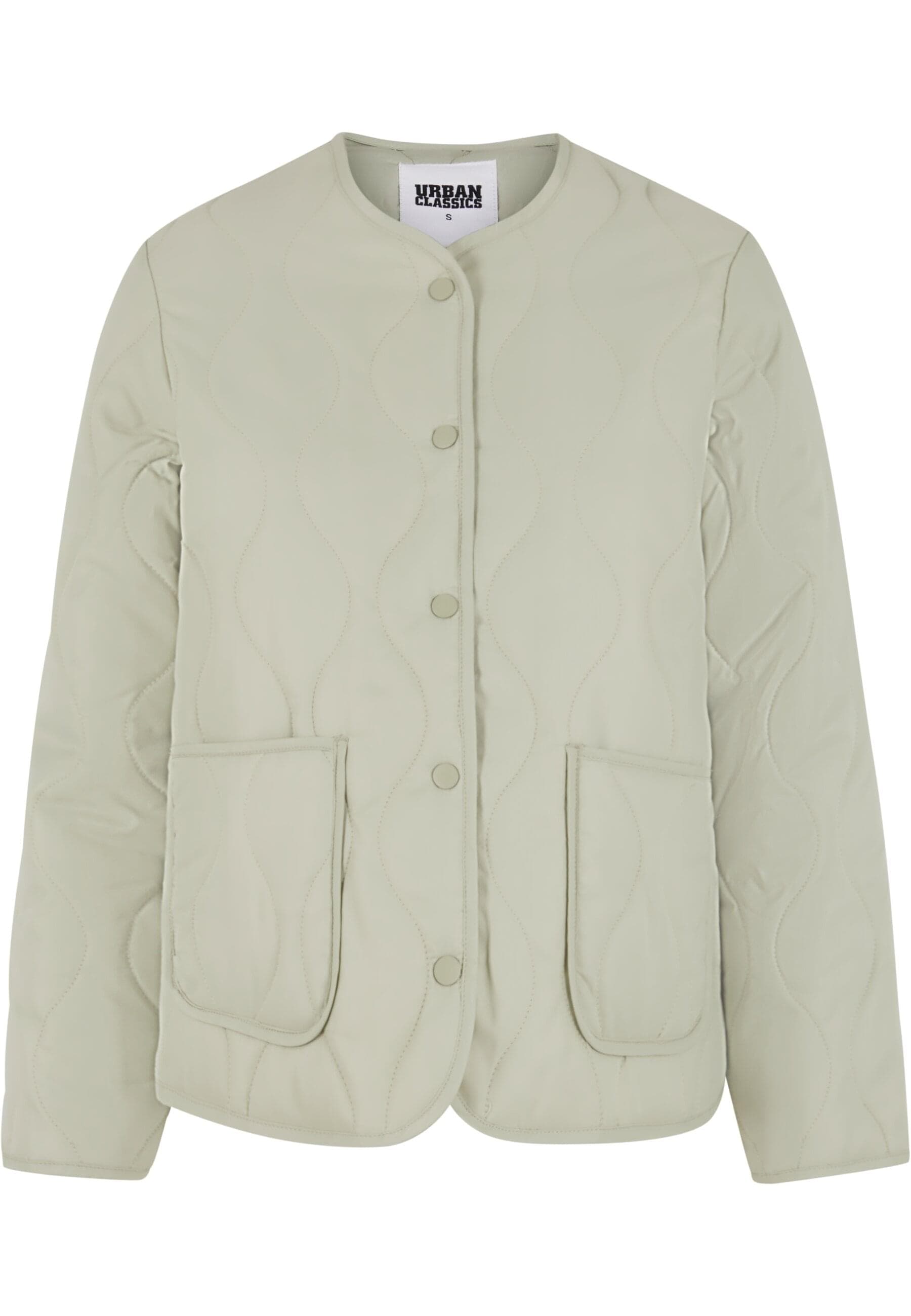 URBAN CLASSICS Allwetterjacke "Urban Classics Ladies Quilted Jacket" 1 Stk. günstig online kaufen