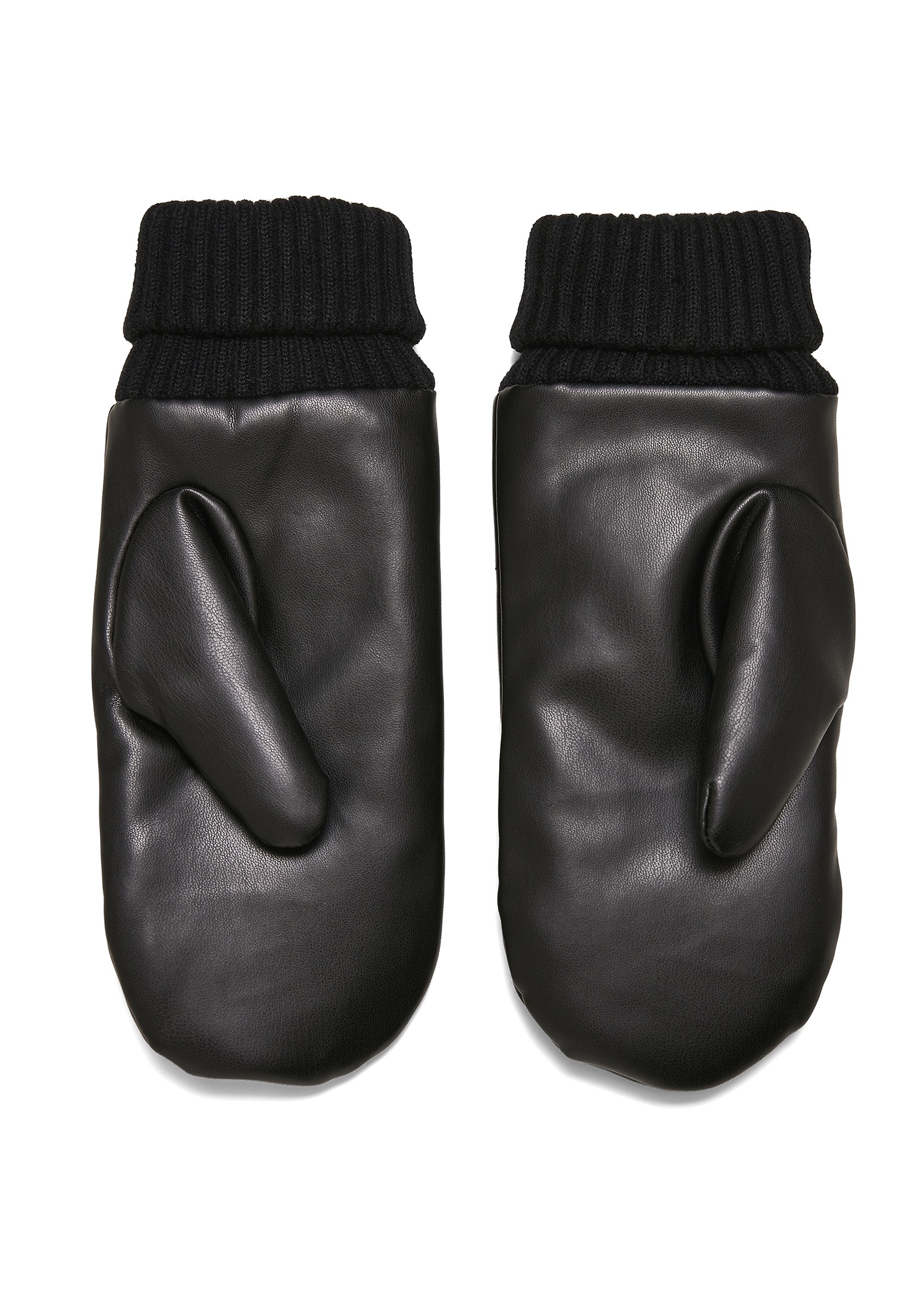 URBAN CLASSICS Baumwollhandschuhe »Urban Classics Unisex Puffer Imitation Leather Gloves«