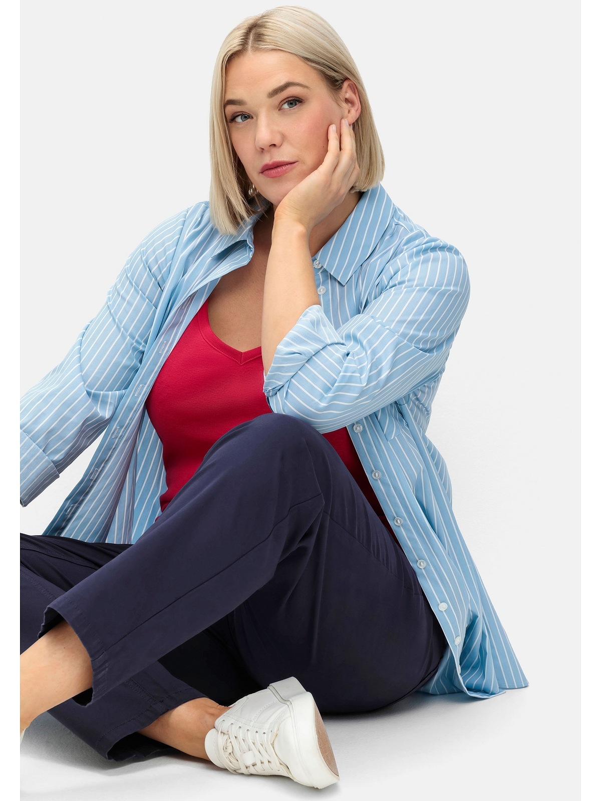 Sheego Stretch-Hose »Große Größen«, im Curvy-Schnitt MANUELA