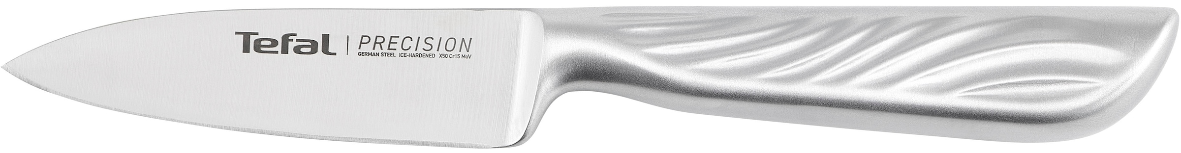 Tefal Schälmesser »Precision« 9 cm, 22°-Klingenwinkel, Eishärtungstechnologie, Wellenmuster