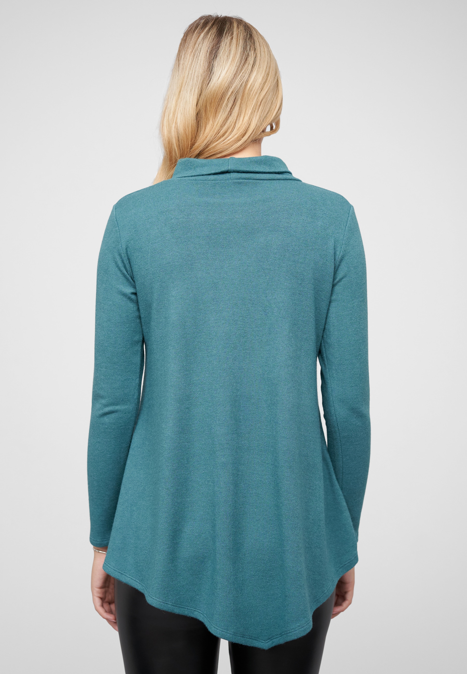 CLOUD 5IVE Rundhalspullover »CLOUD 5IVE Viskose Softtouch Sweater Pullover mit Rollkragen« 1