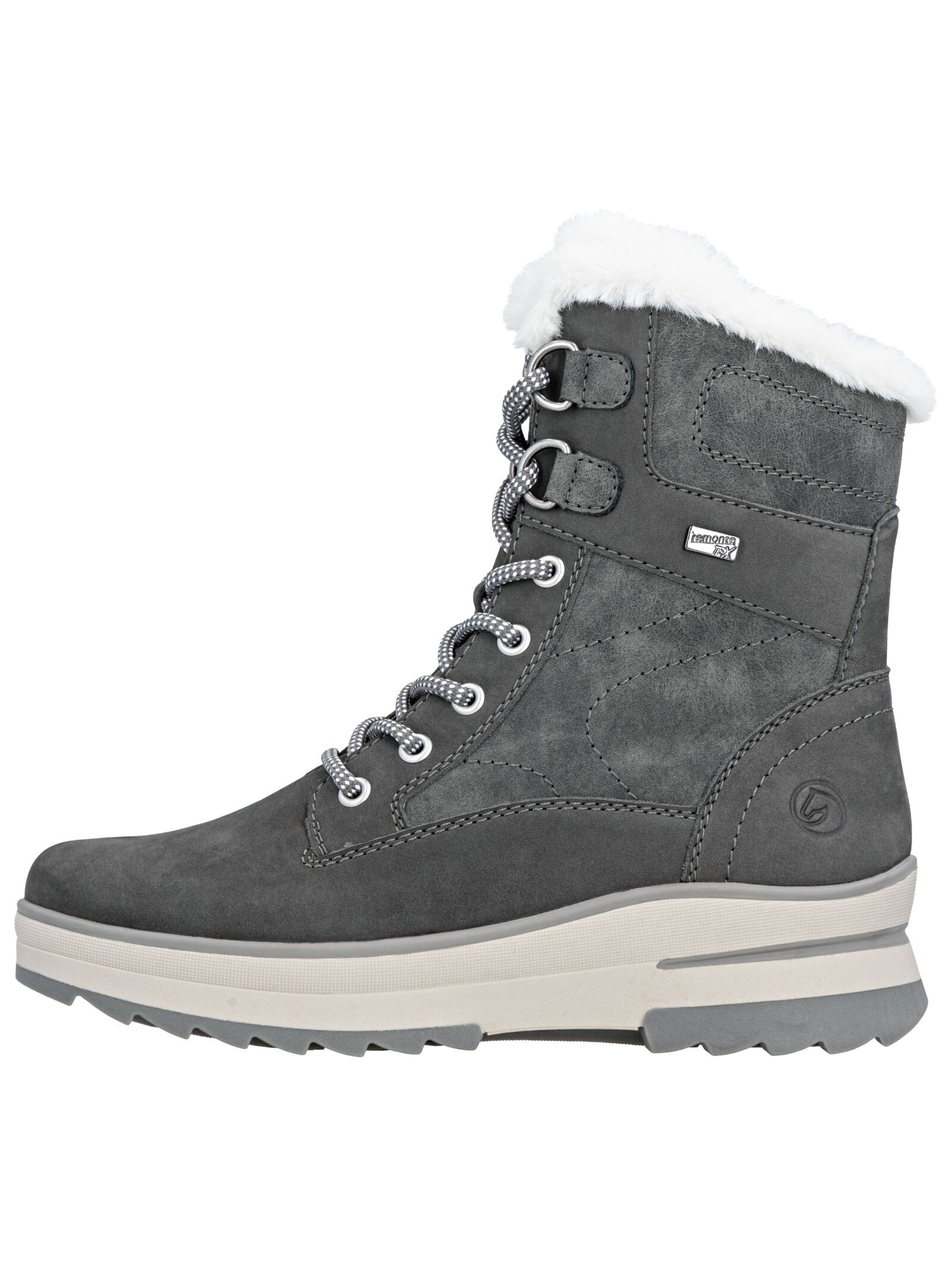 Remonte Schnürstiefelette "Remonte Stiefelette Veloursleder" günstig online kaufen